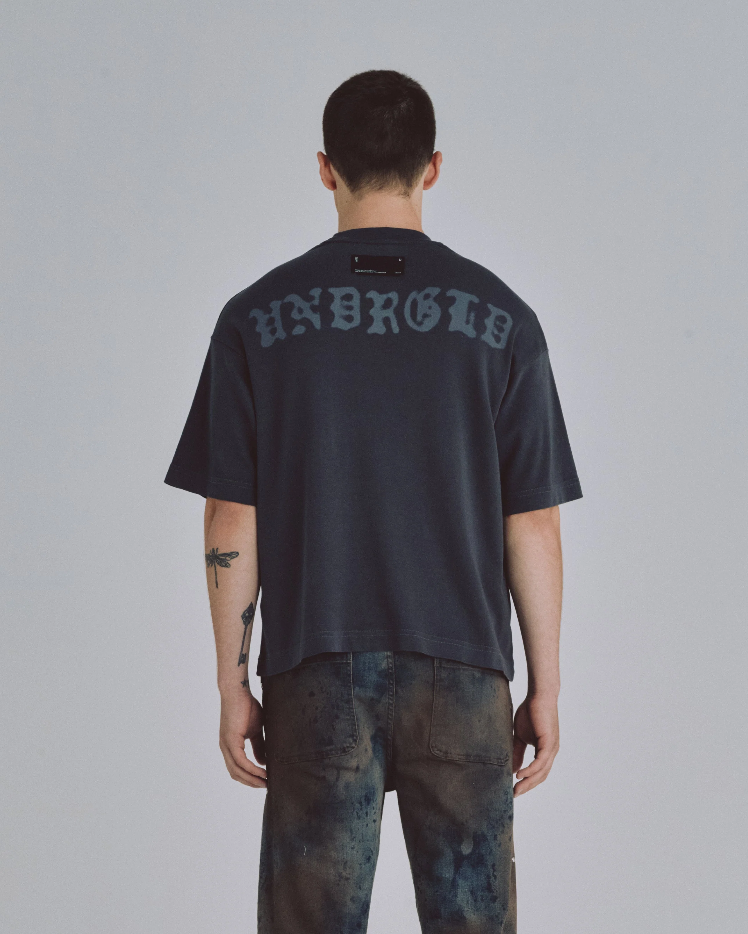 94' Crosslight Boxy Fit Tshirt Vintage Gray - Image 7