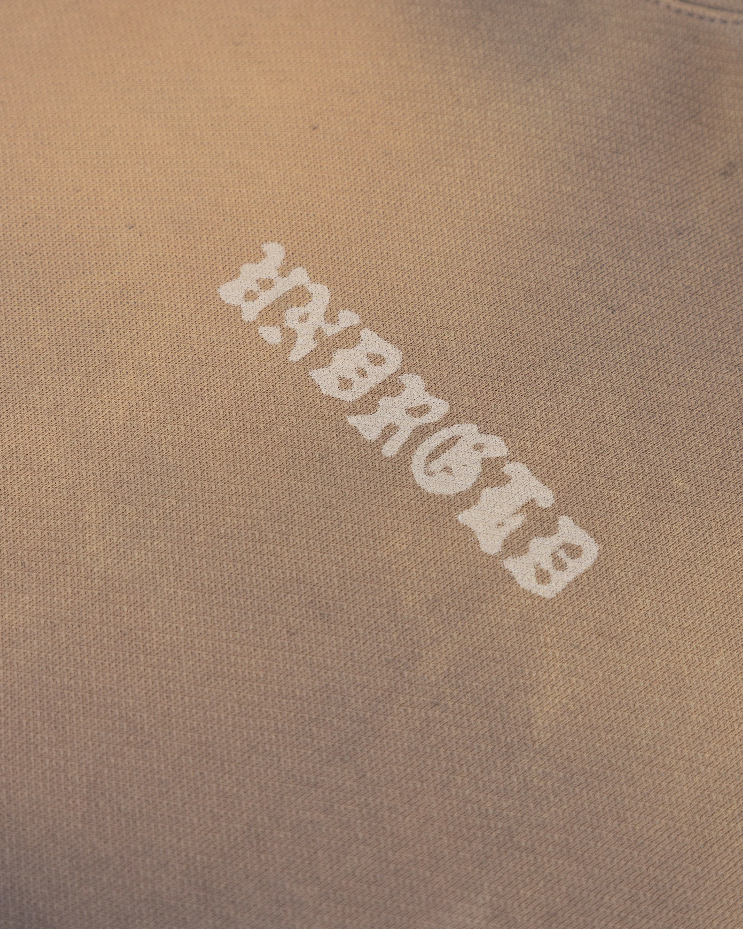 94' Fragments Boxy Fit Hoodie Dirty Brown - Image 6