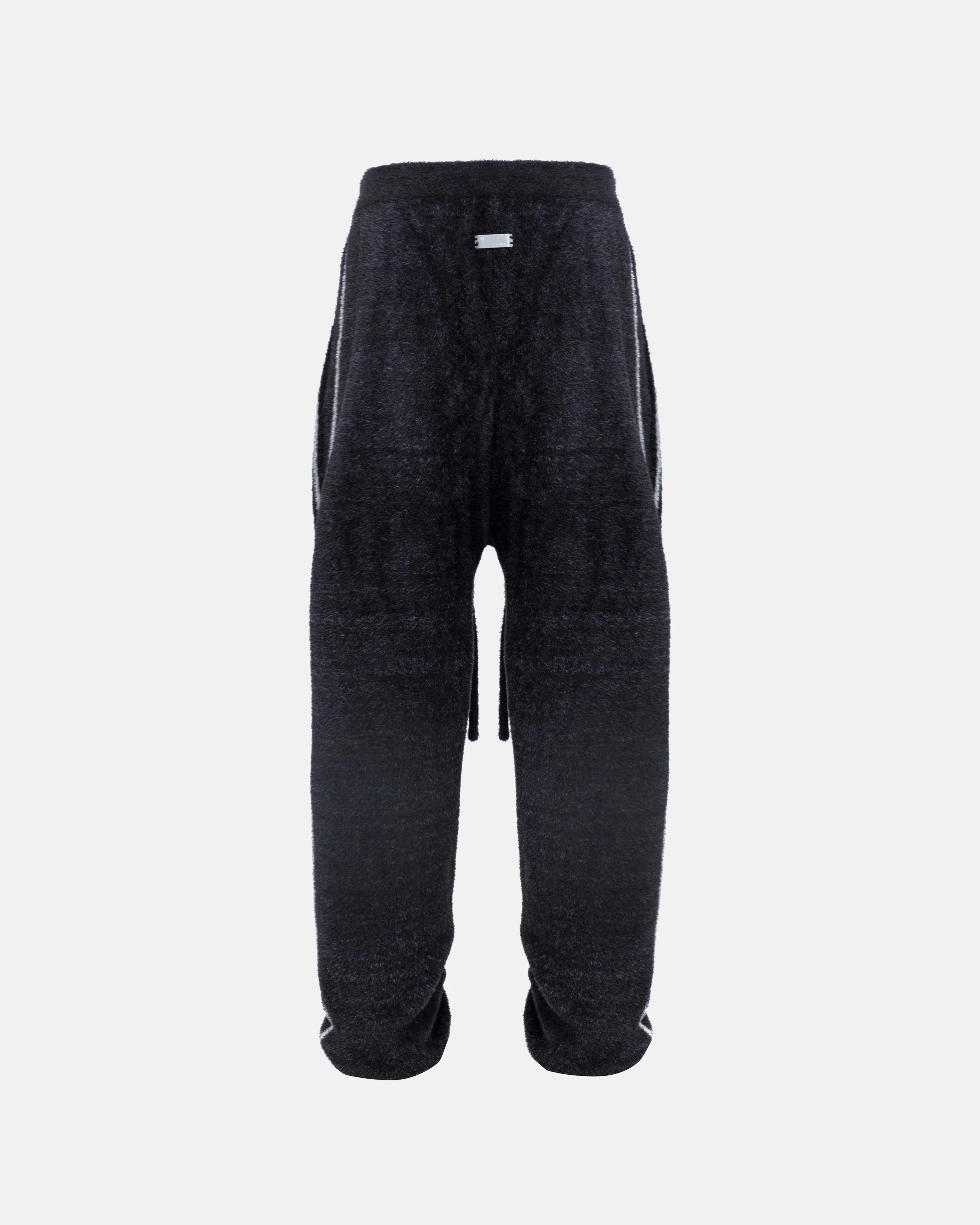 Basics Knit Pants Bone/Black - Image 2