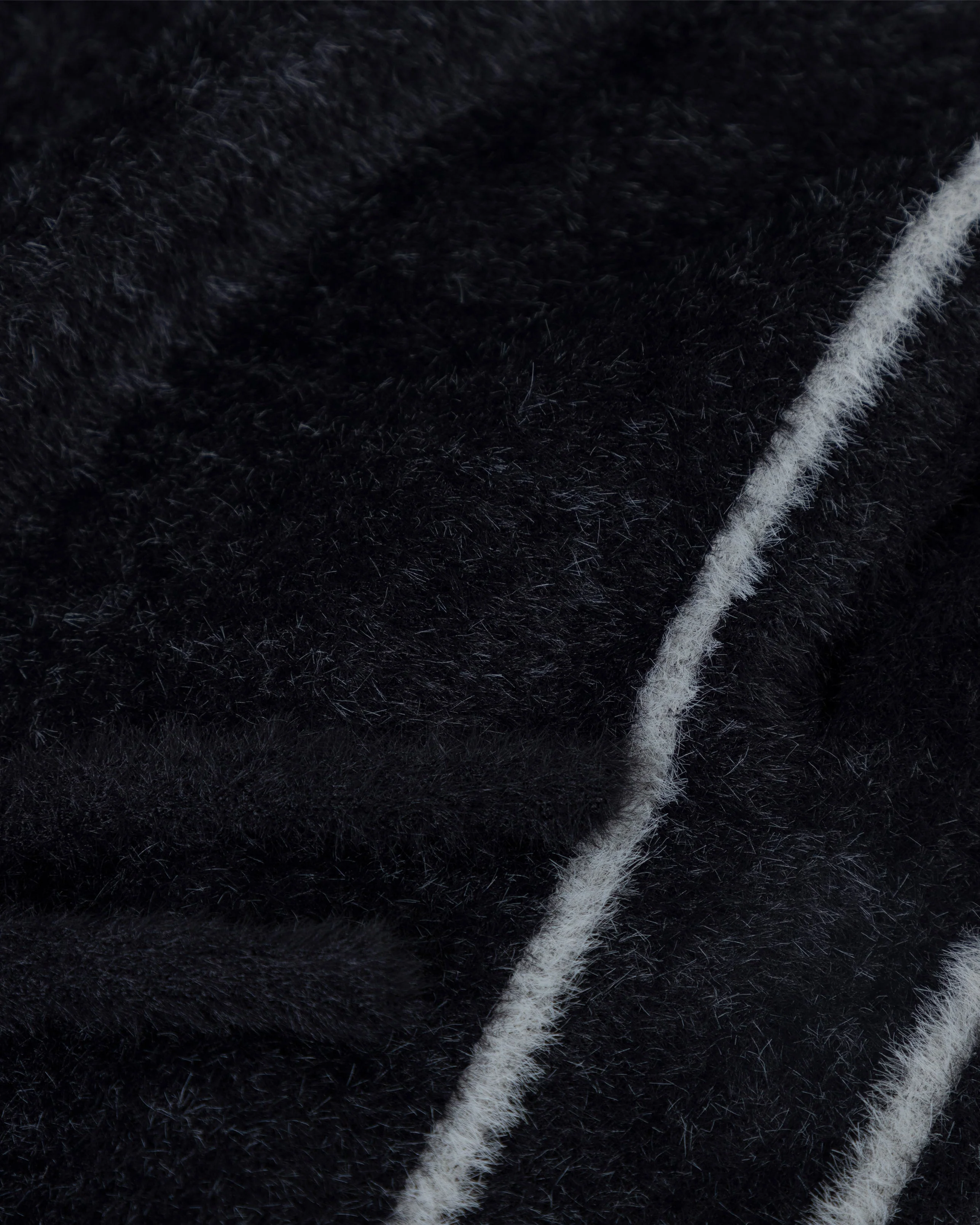 Basics Knit Pants Bone/Black - Image 3