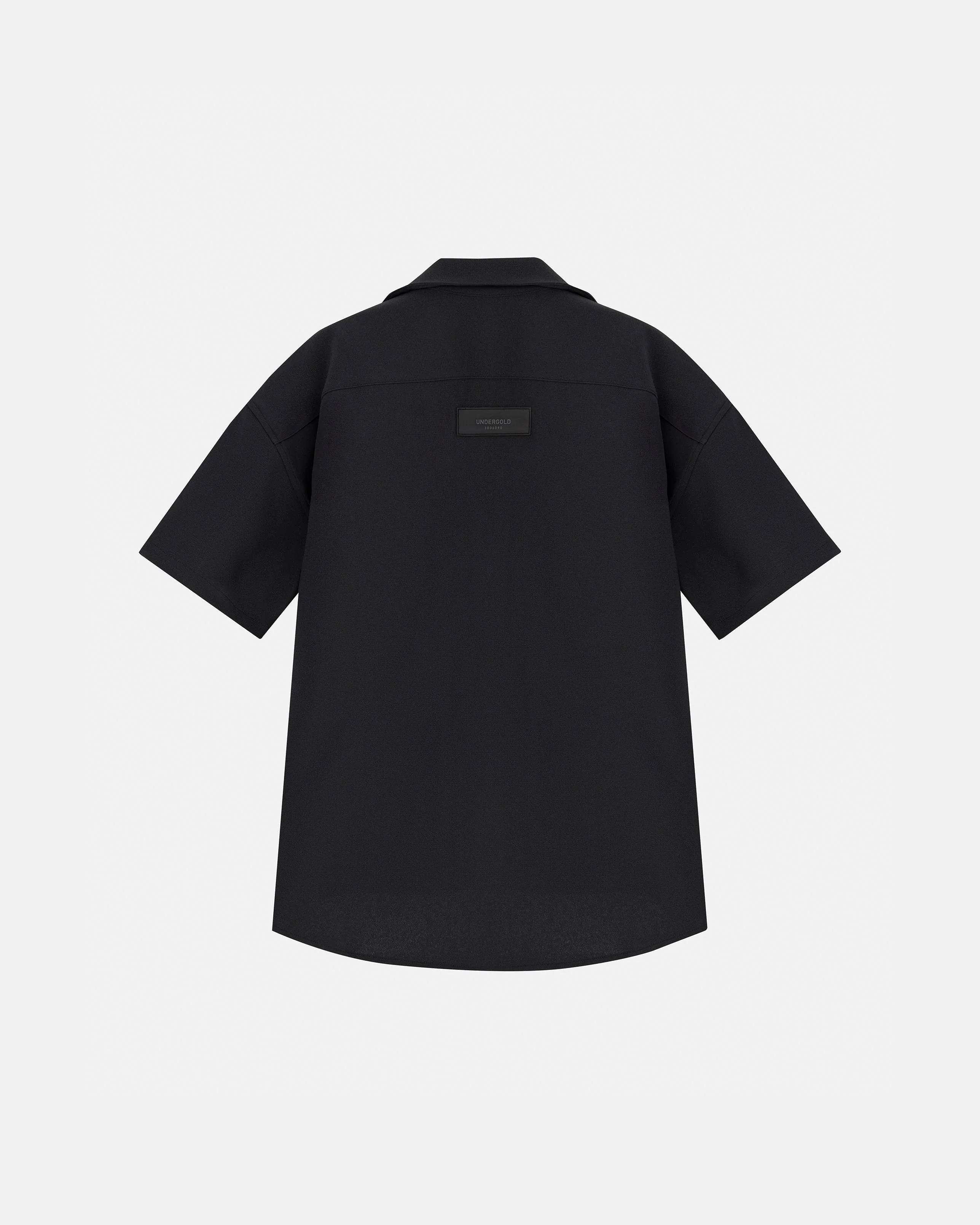 Basics Short Sleeve Shirt Dark Gray - Image 3