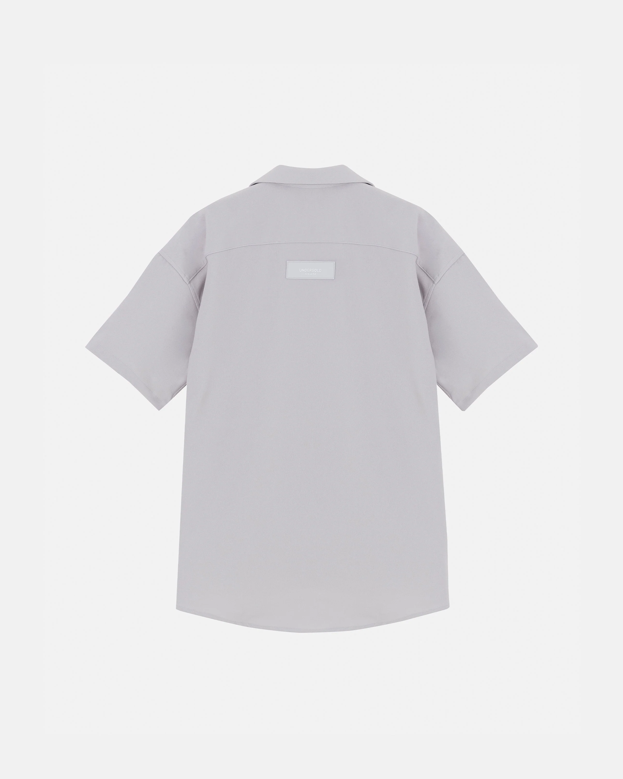Basics Short Sleeve Shirt Gray - Image 3