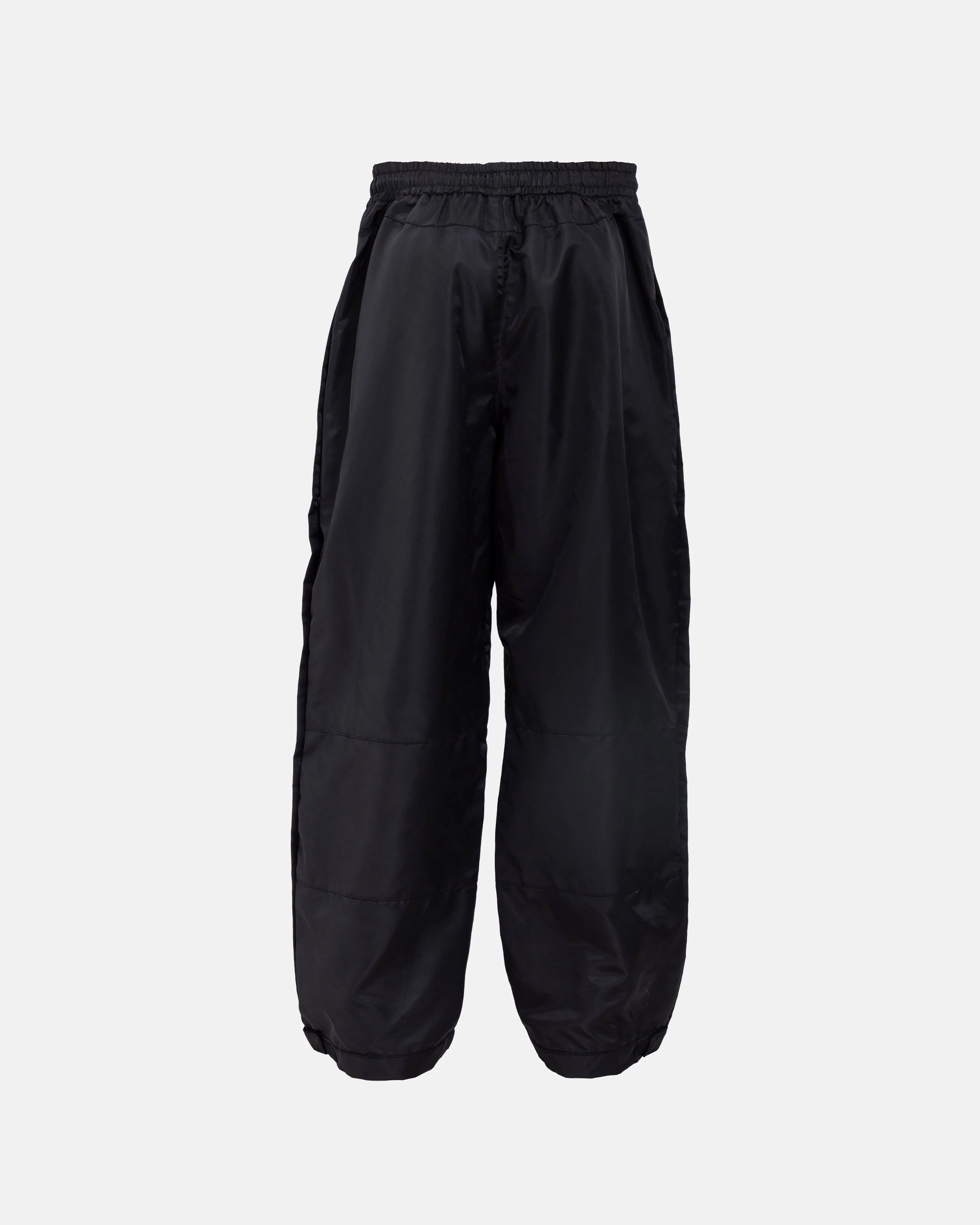 Basics Side Buttons Cargo Pants Black - Image 3