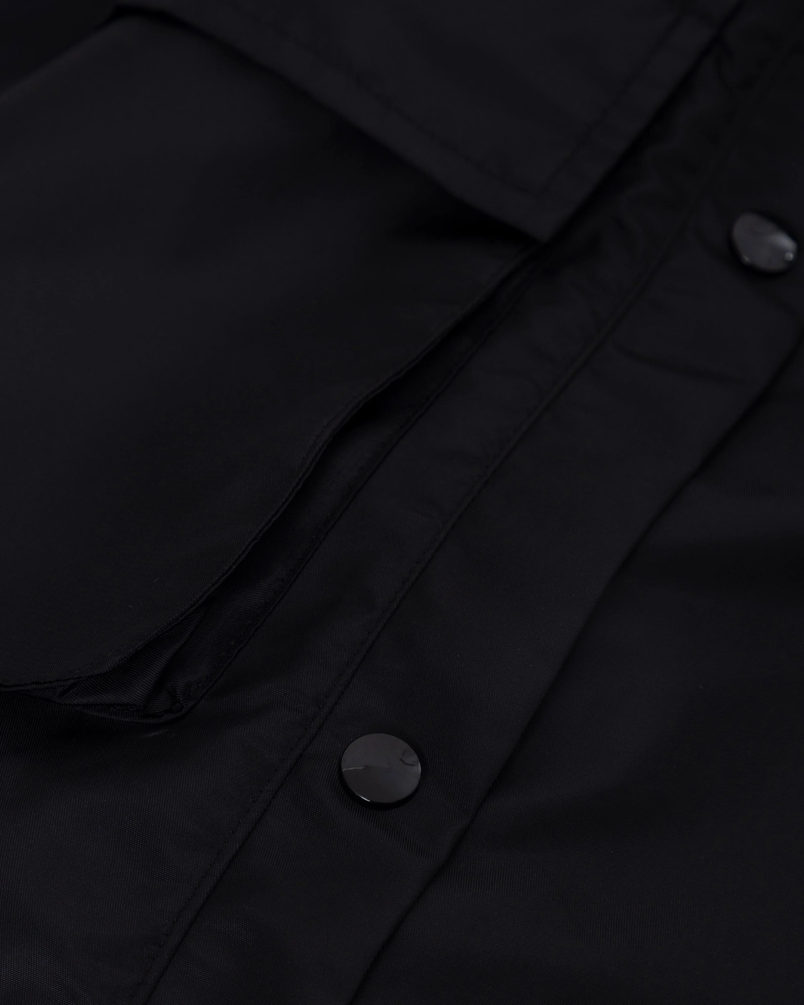 Basics Side Buttons Cargo Pants Black - Image 6