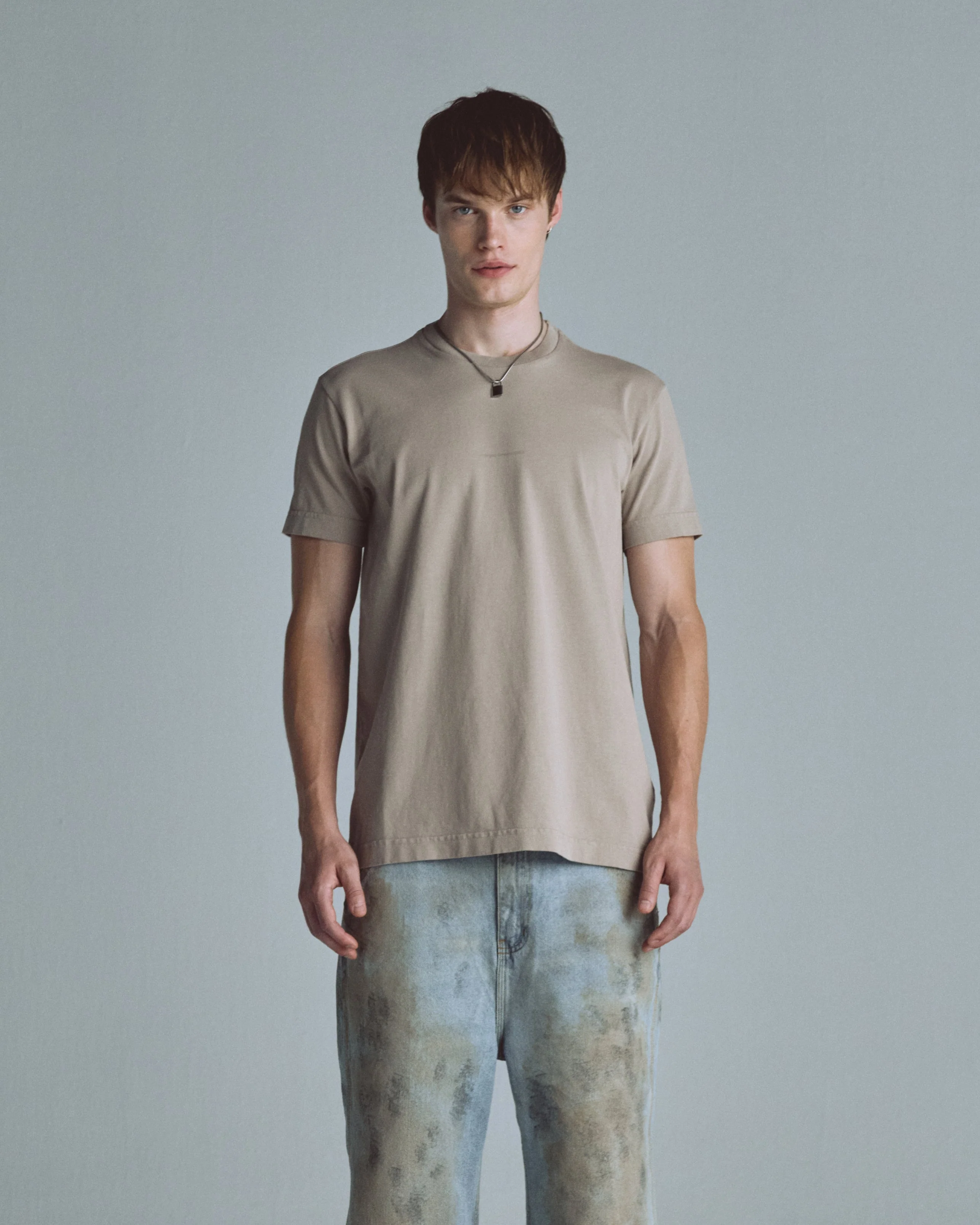 Basics Undergold Company Regular Fit Tshirt Light Brown - Image 2