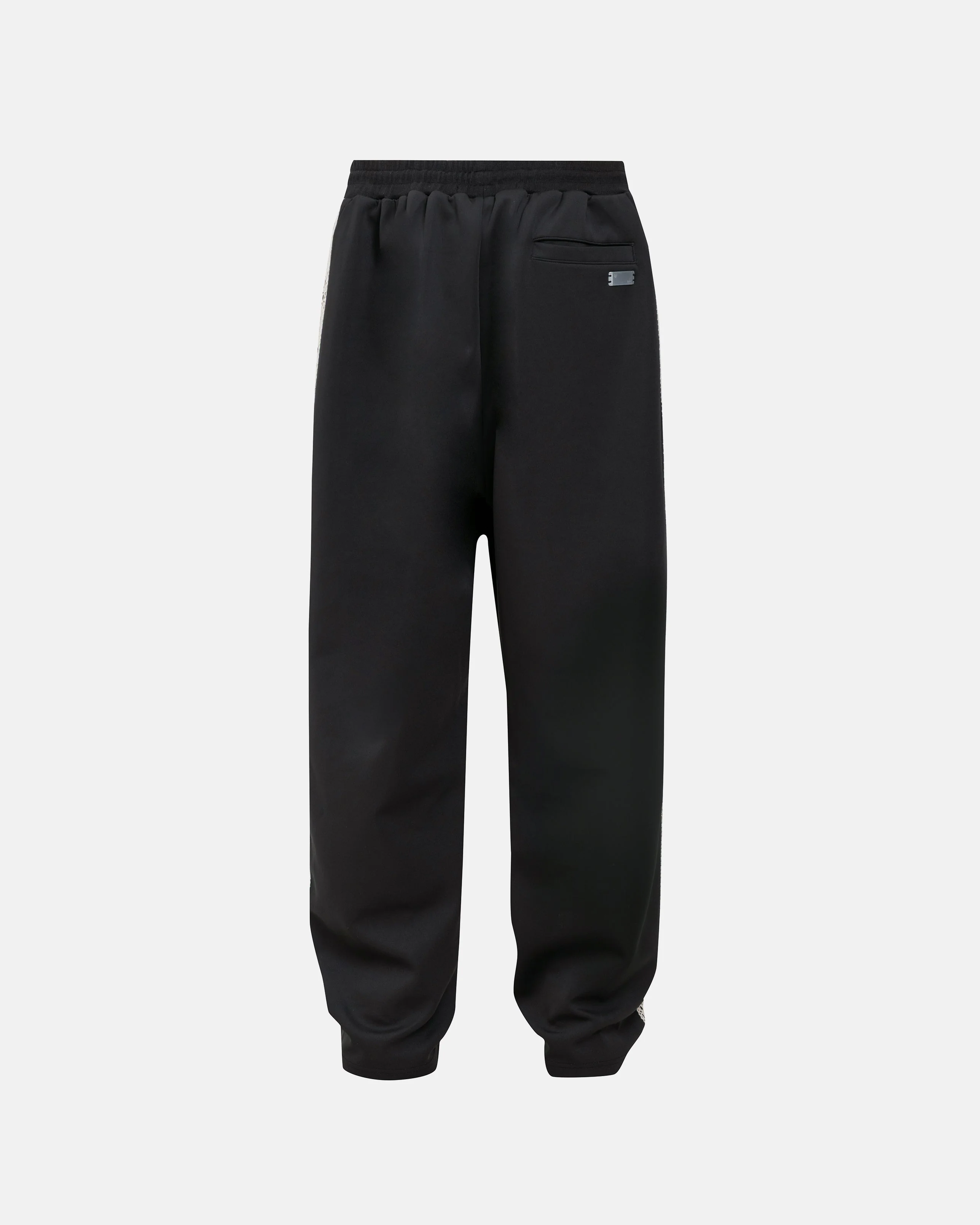 Basics Undgld Lace-panel Track Pants Black - Image 3