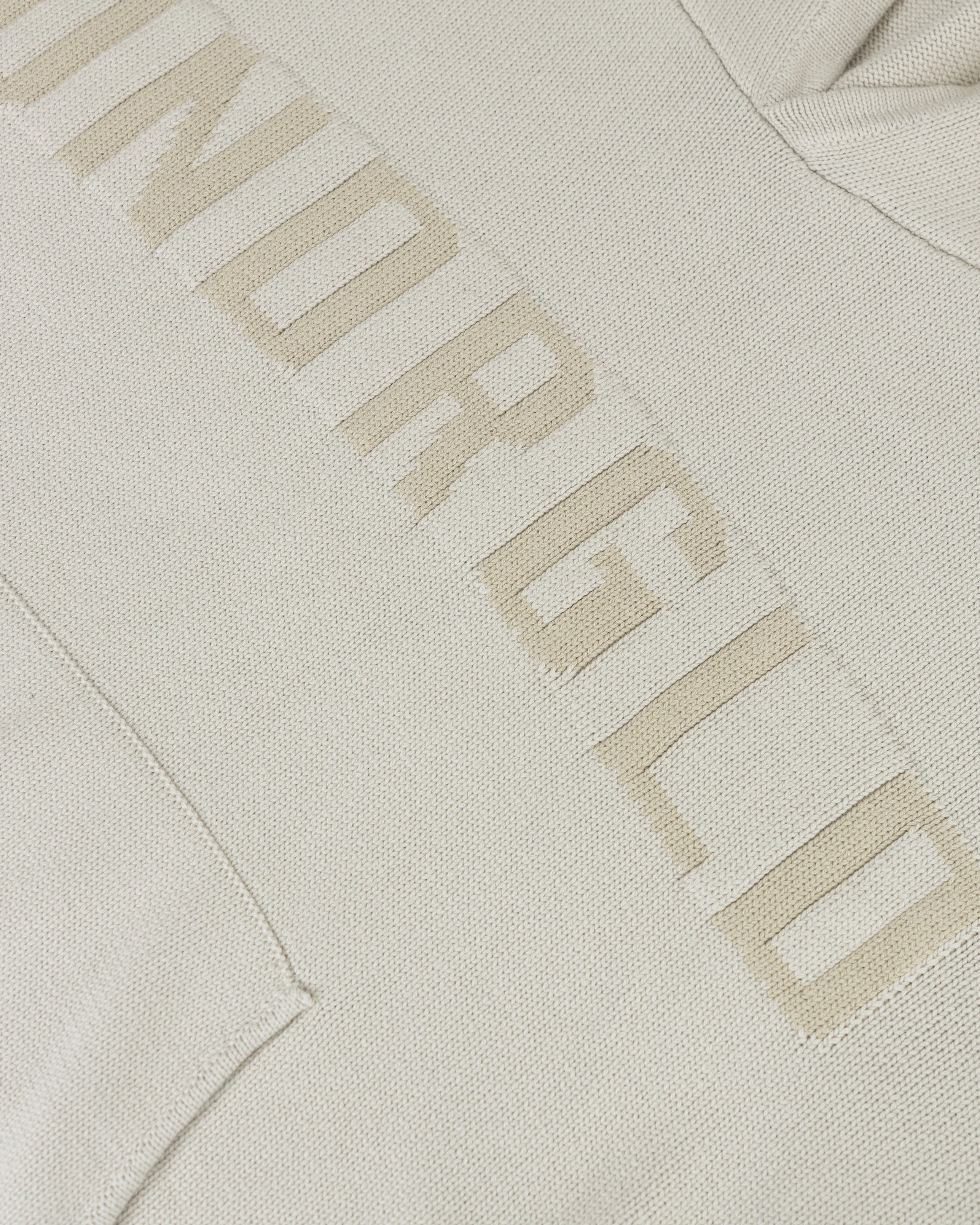 Basics UNDRGLD Knitted Cream Black - Image 4