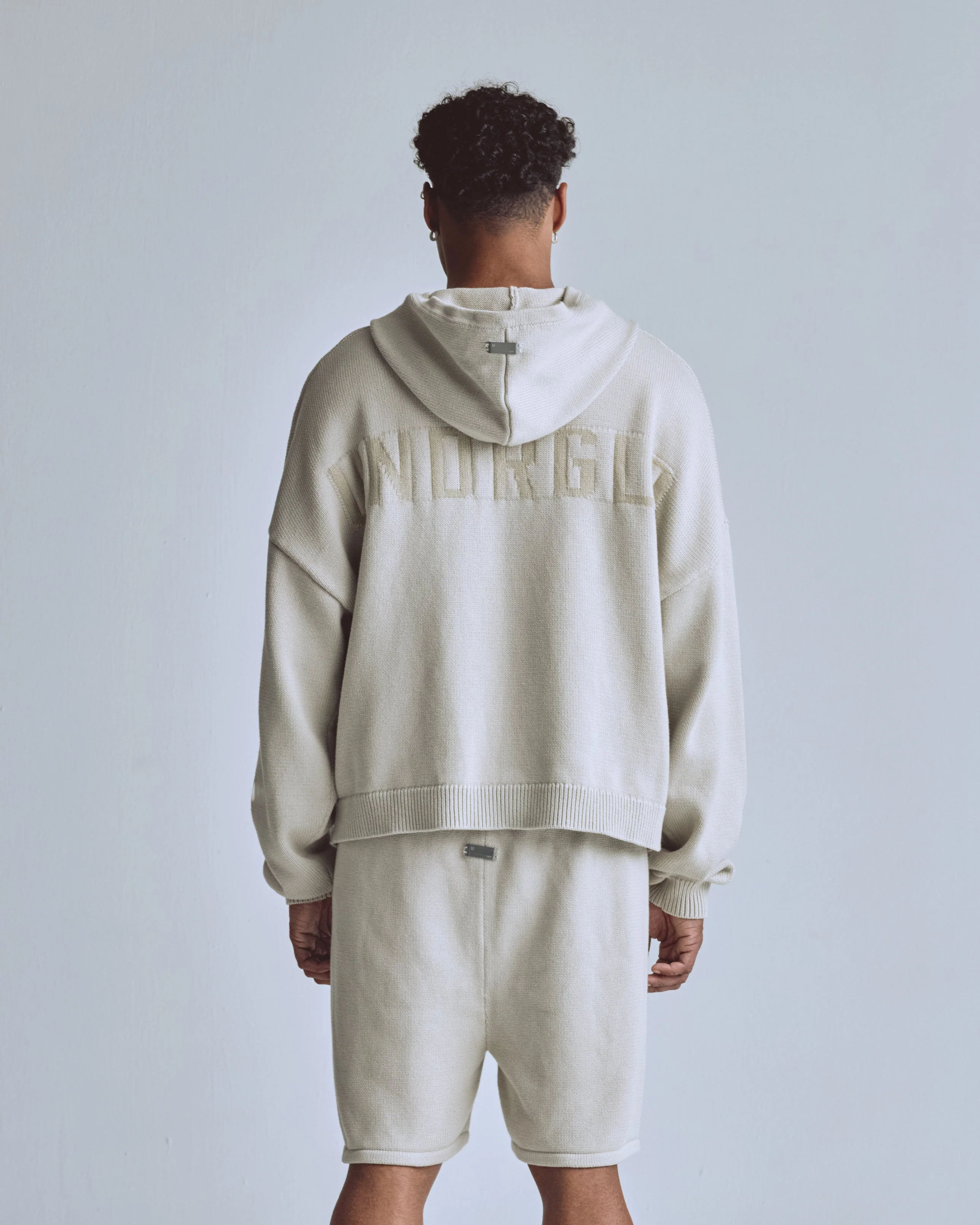 Basics UNDRGLD Knitted Cream Black - Image 7