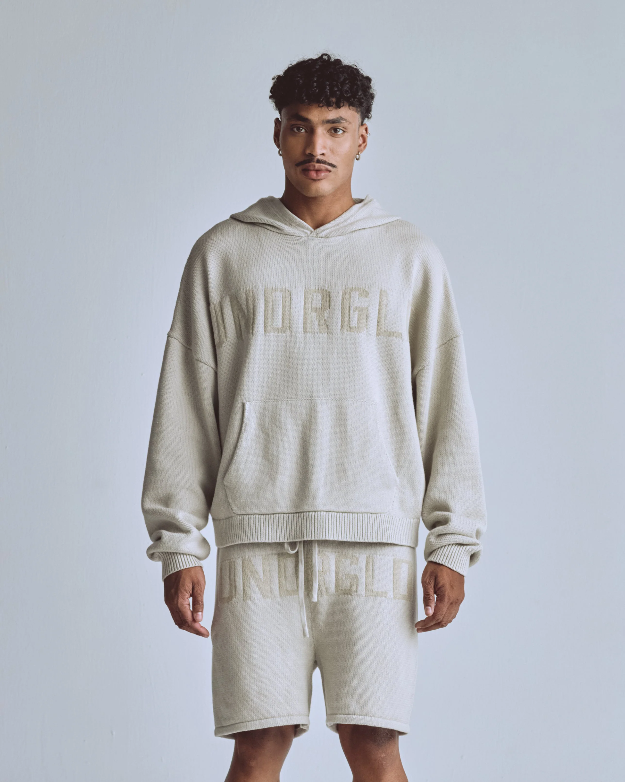 Basics UNDRGLD Knitted Cream Black - Image 8