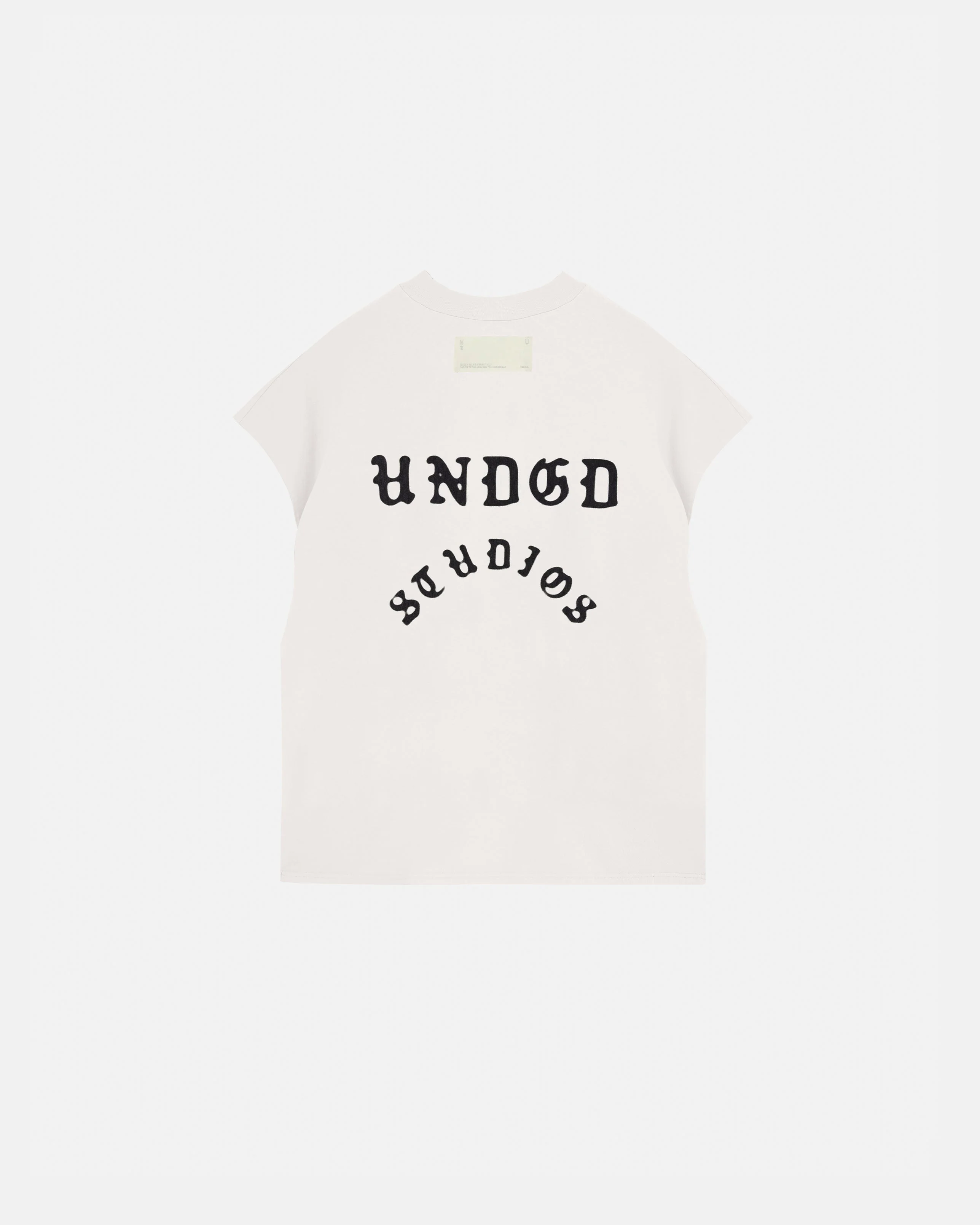 Capsule UNDGD STUDIOS Sleeveless Tshirt White - Image 3