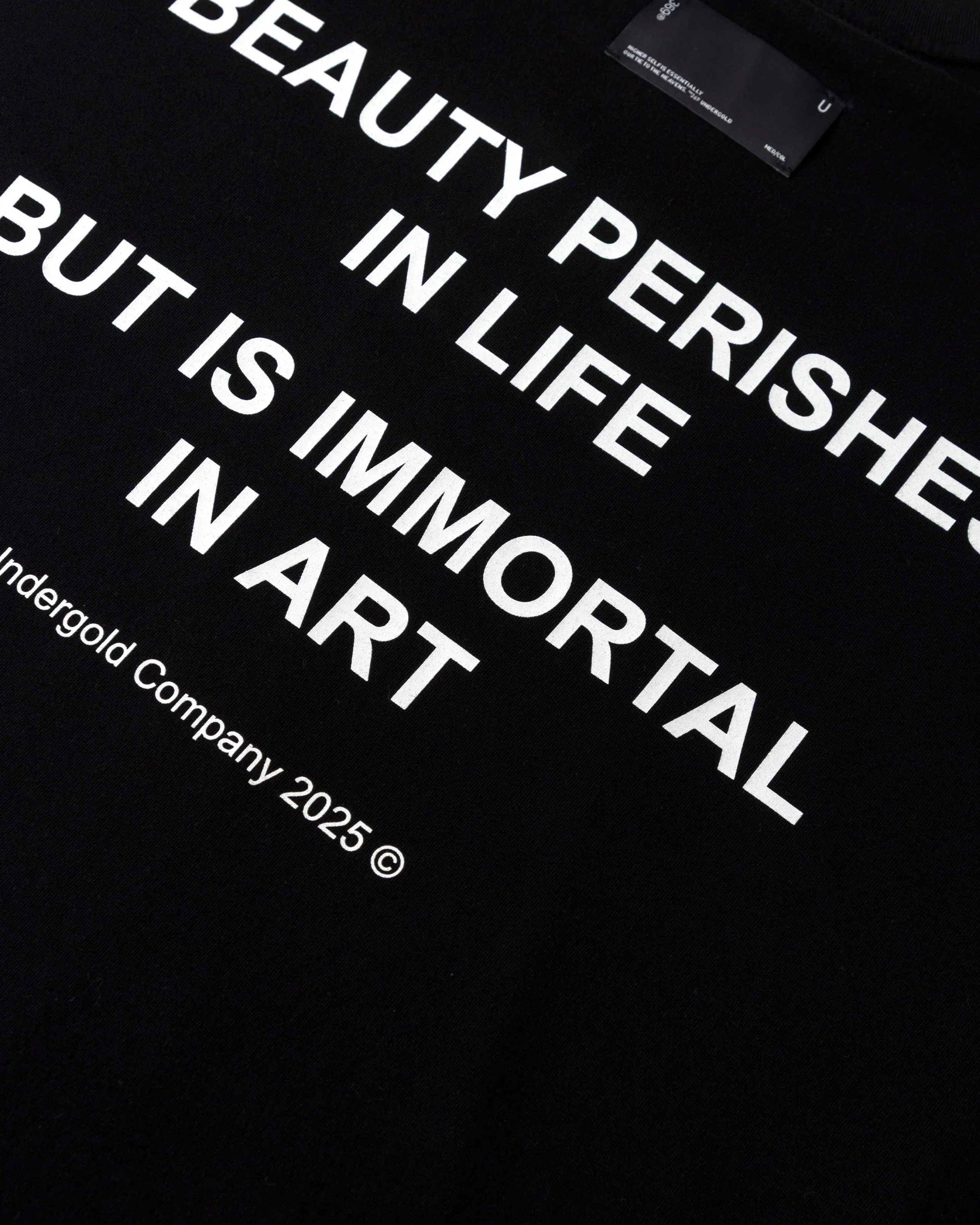 Echoes Beauty Tshirt Black - Image 4