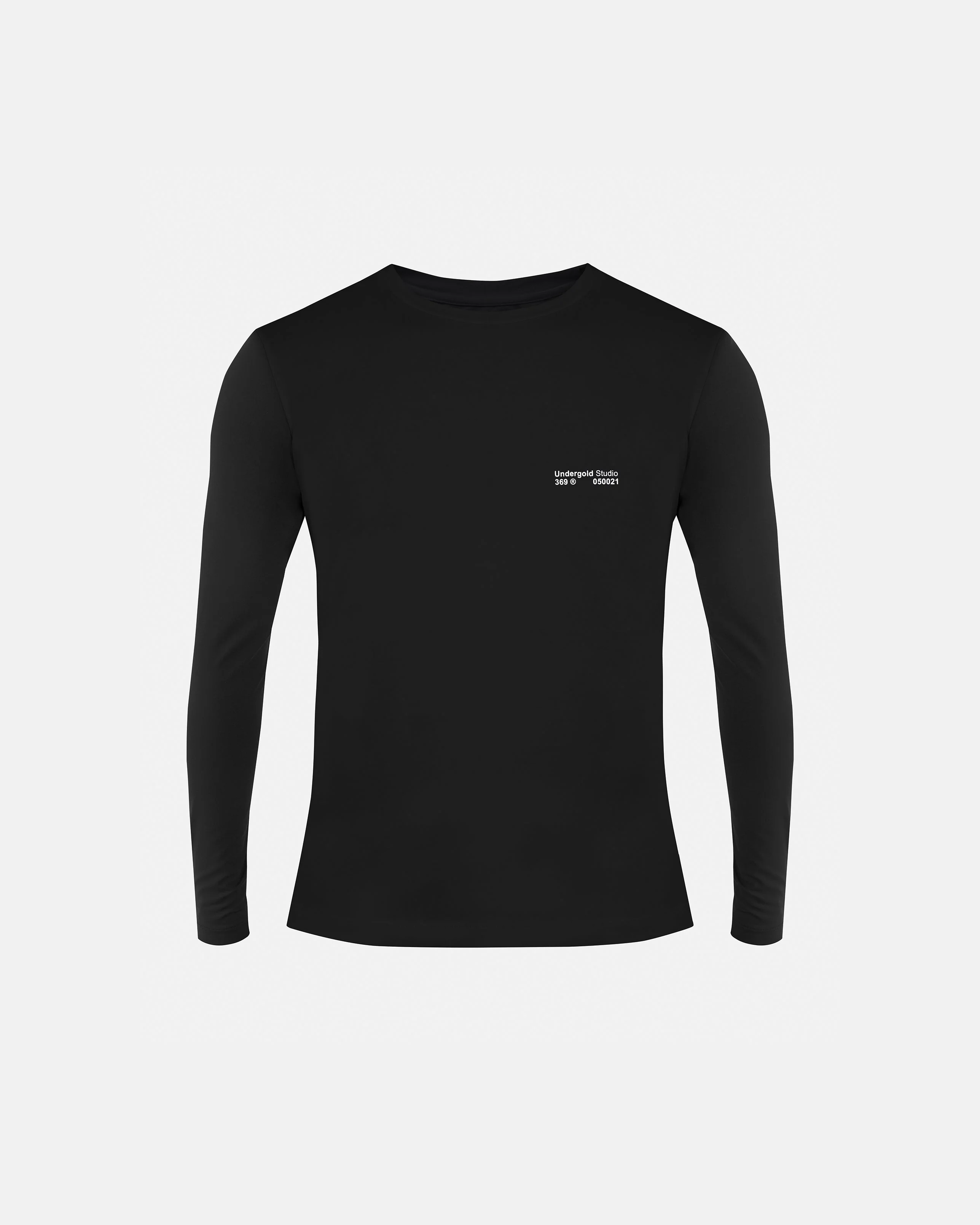 Gratia Plena Basic Superslim Long Sleeve Tshirt Black