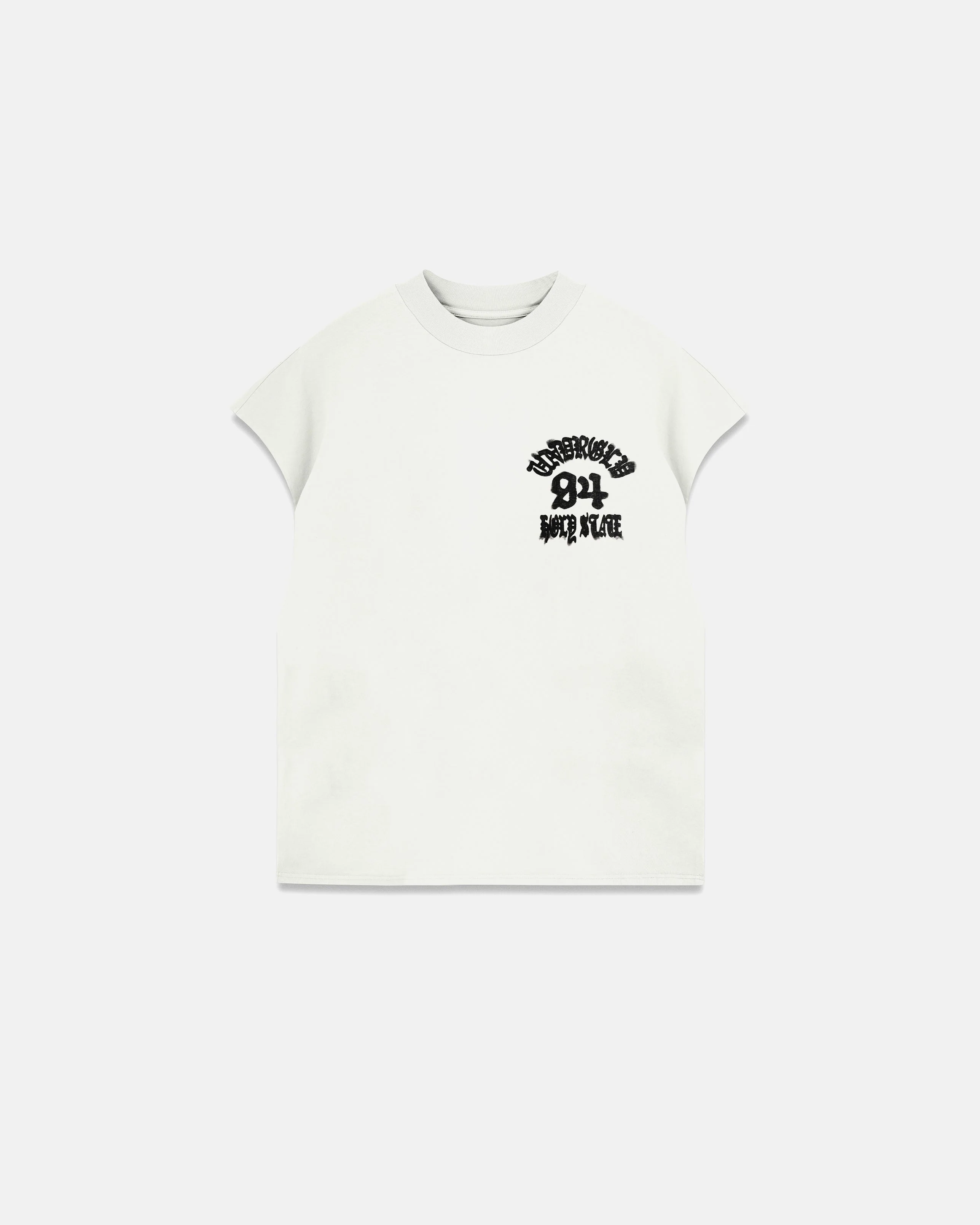 Holy State 94 Sleeveless Tshirt White - Image 3