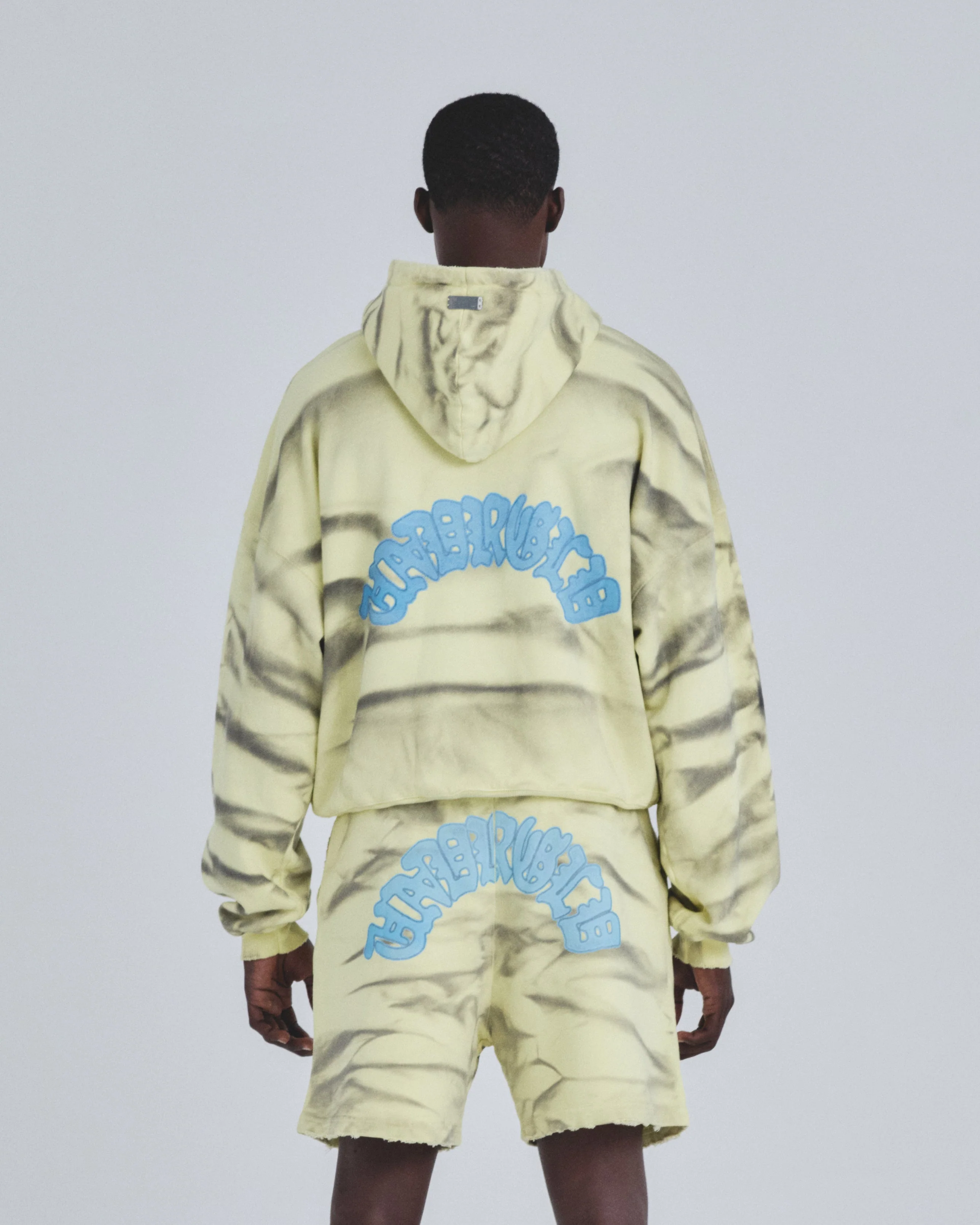 Holy State Divinity Boxy Fit Hoodie Aged Yellow - Image 7