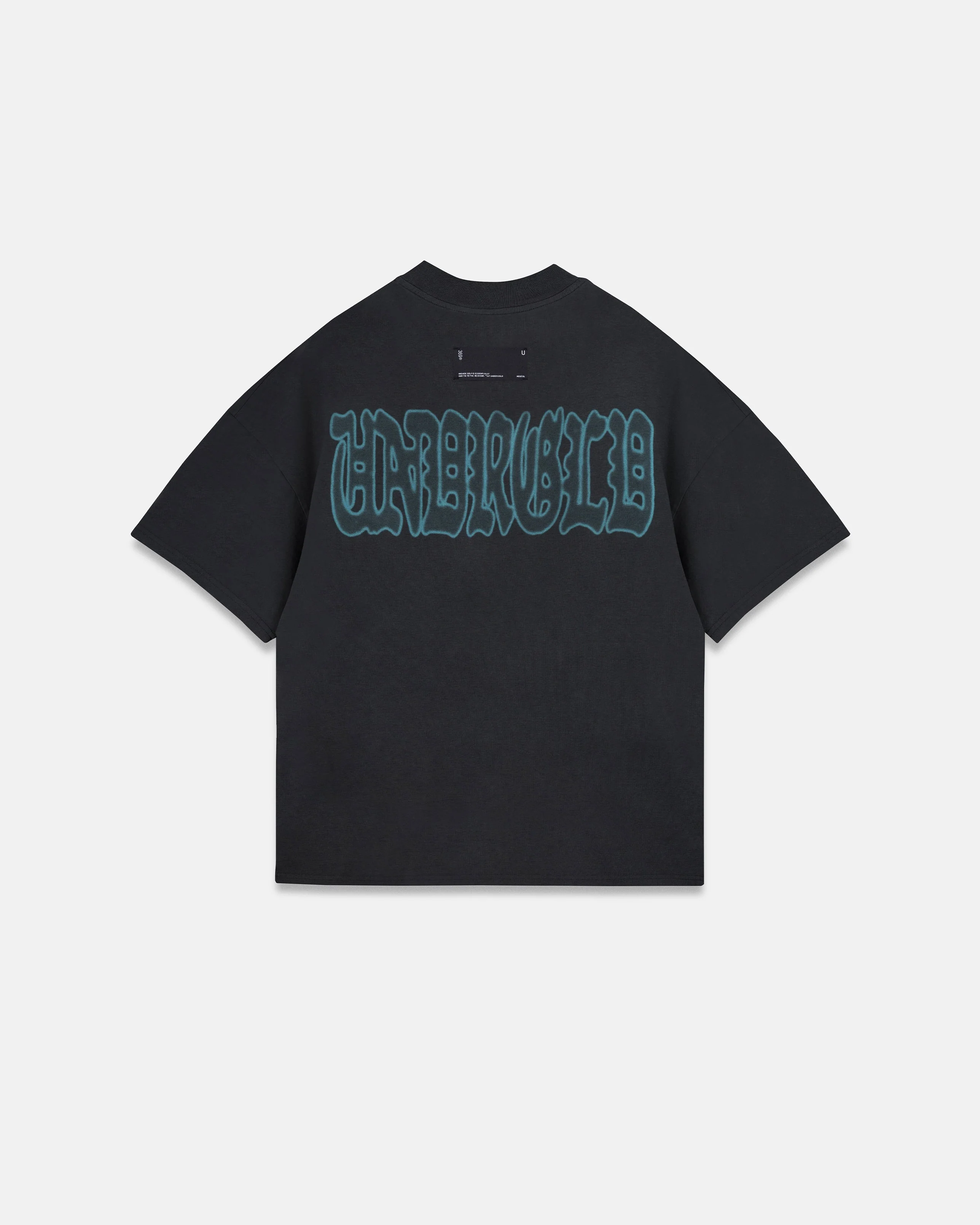 Holy State Divinity Boxy Fit Tshirt Vintage Black - Image 3