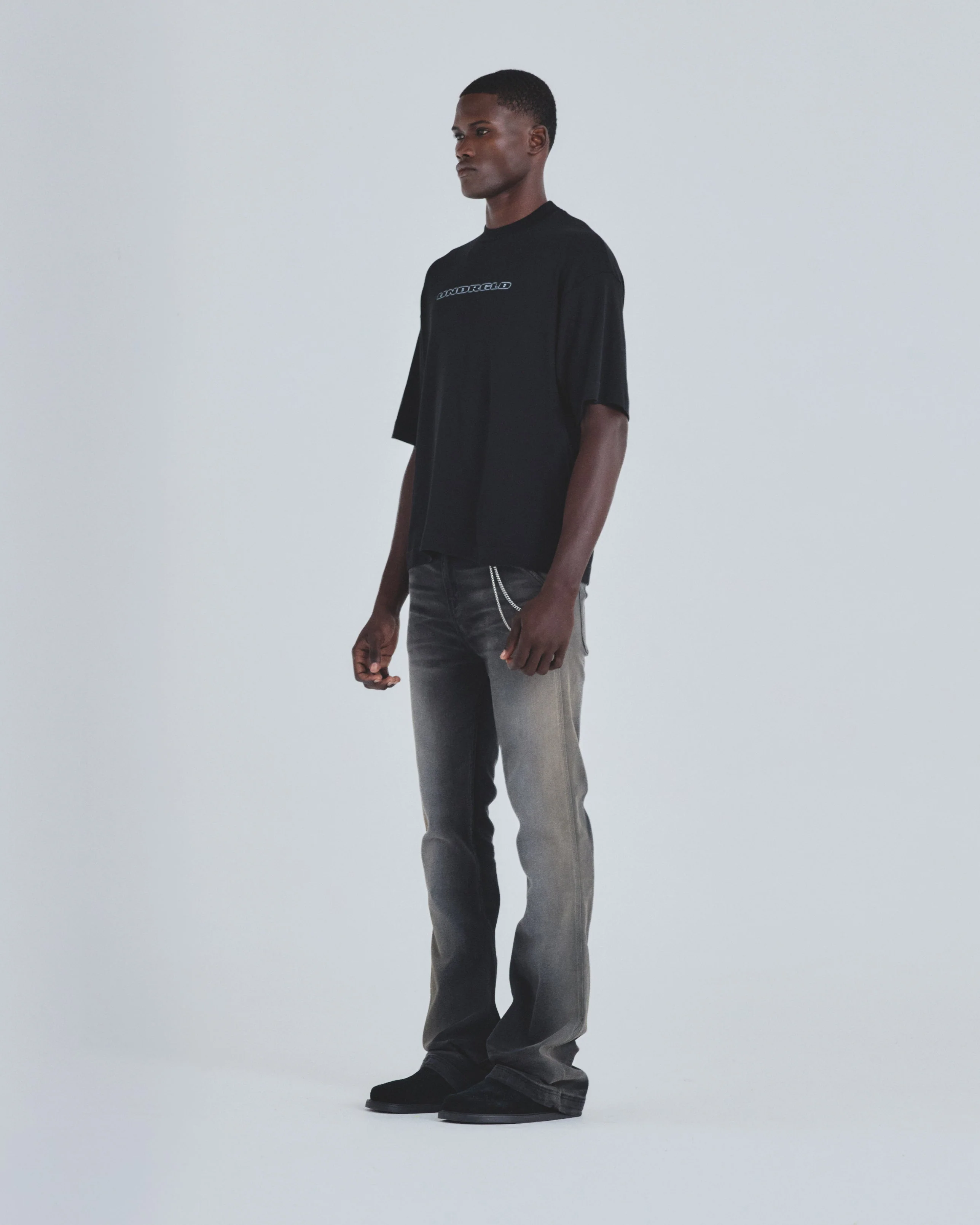 Holy State Head Noise Boxy Fit Tshirt Black - Image 5