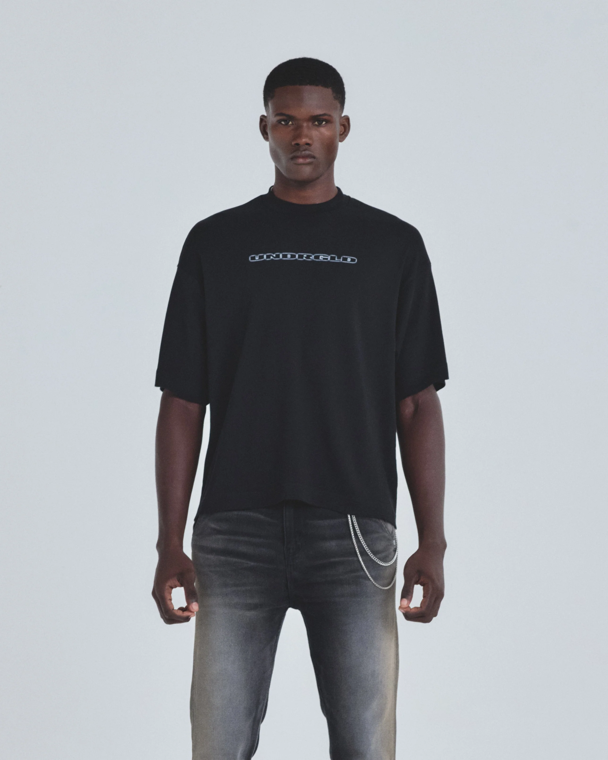 Holy State Head Noise Boxy Fit Tshirt Black - Image 8