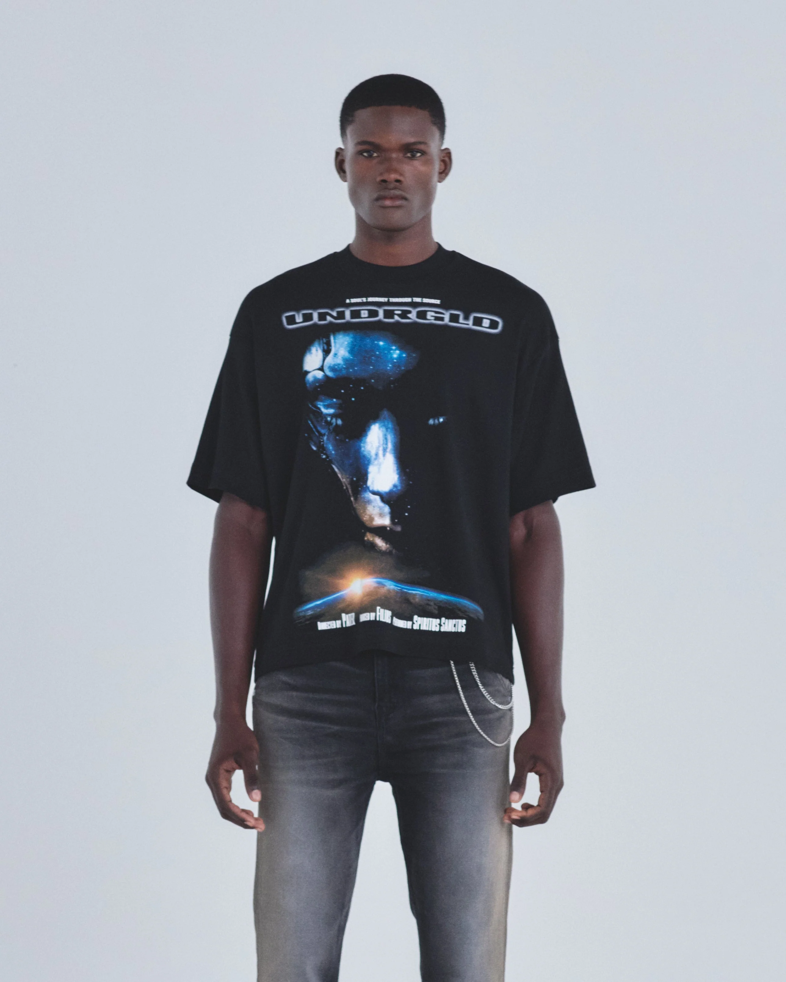 Holy State Journey Boxy Fit Tshirt Black - Image 8