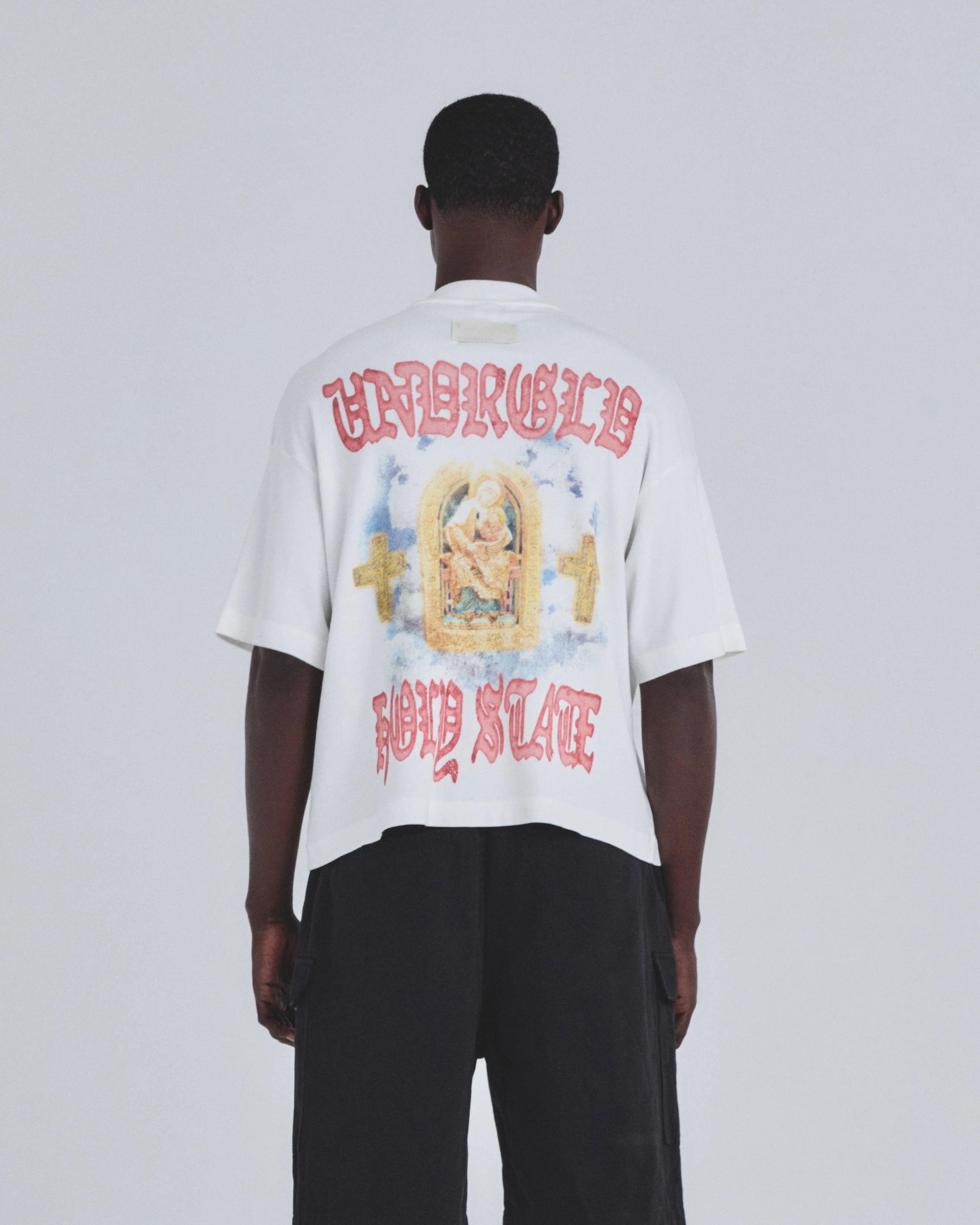 Holy State The Savior Boxy Fit Tshirt White - Image 7