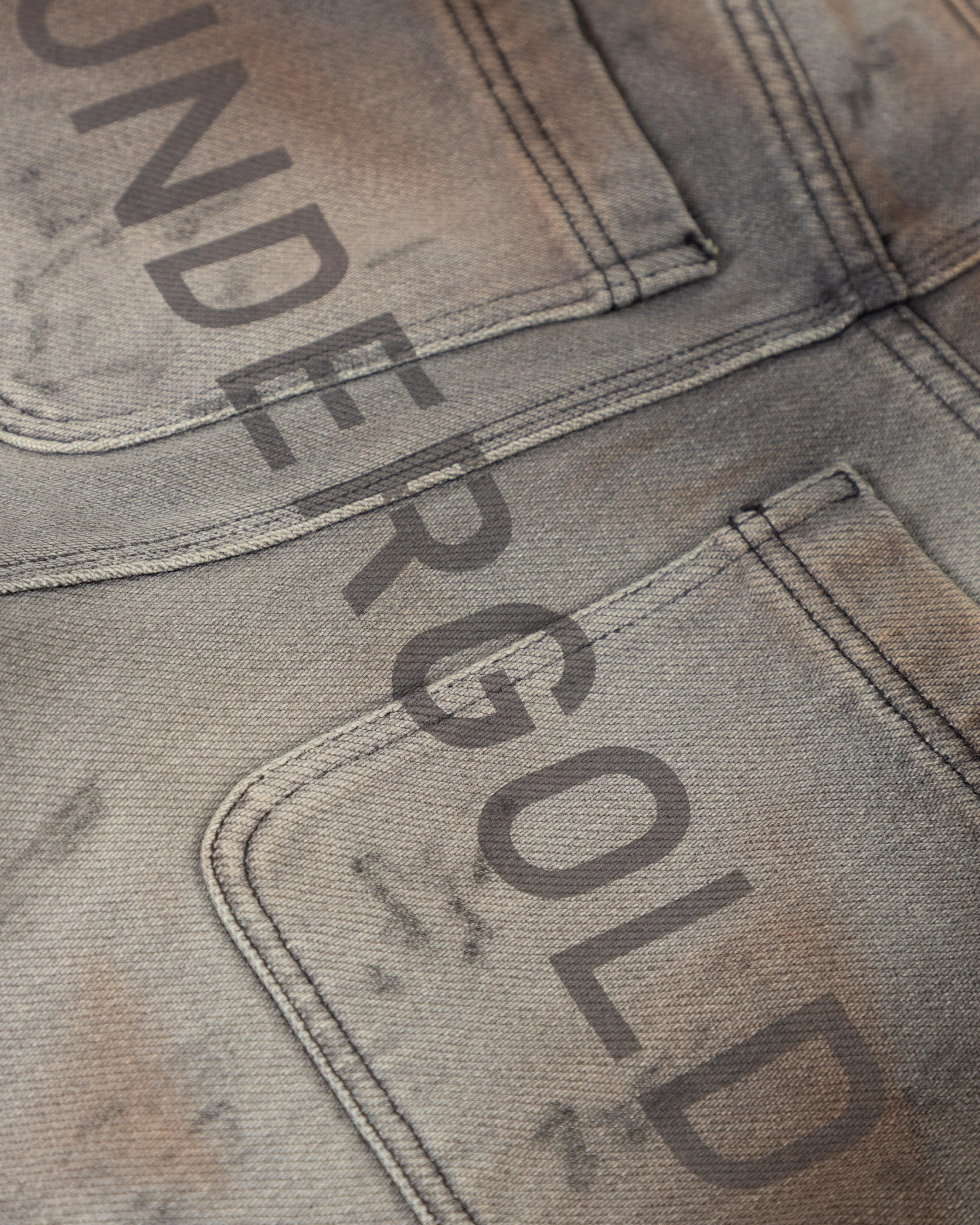 Holy State UNDGLD Wide Jeans Mechanic Gray - Image 4