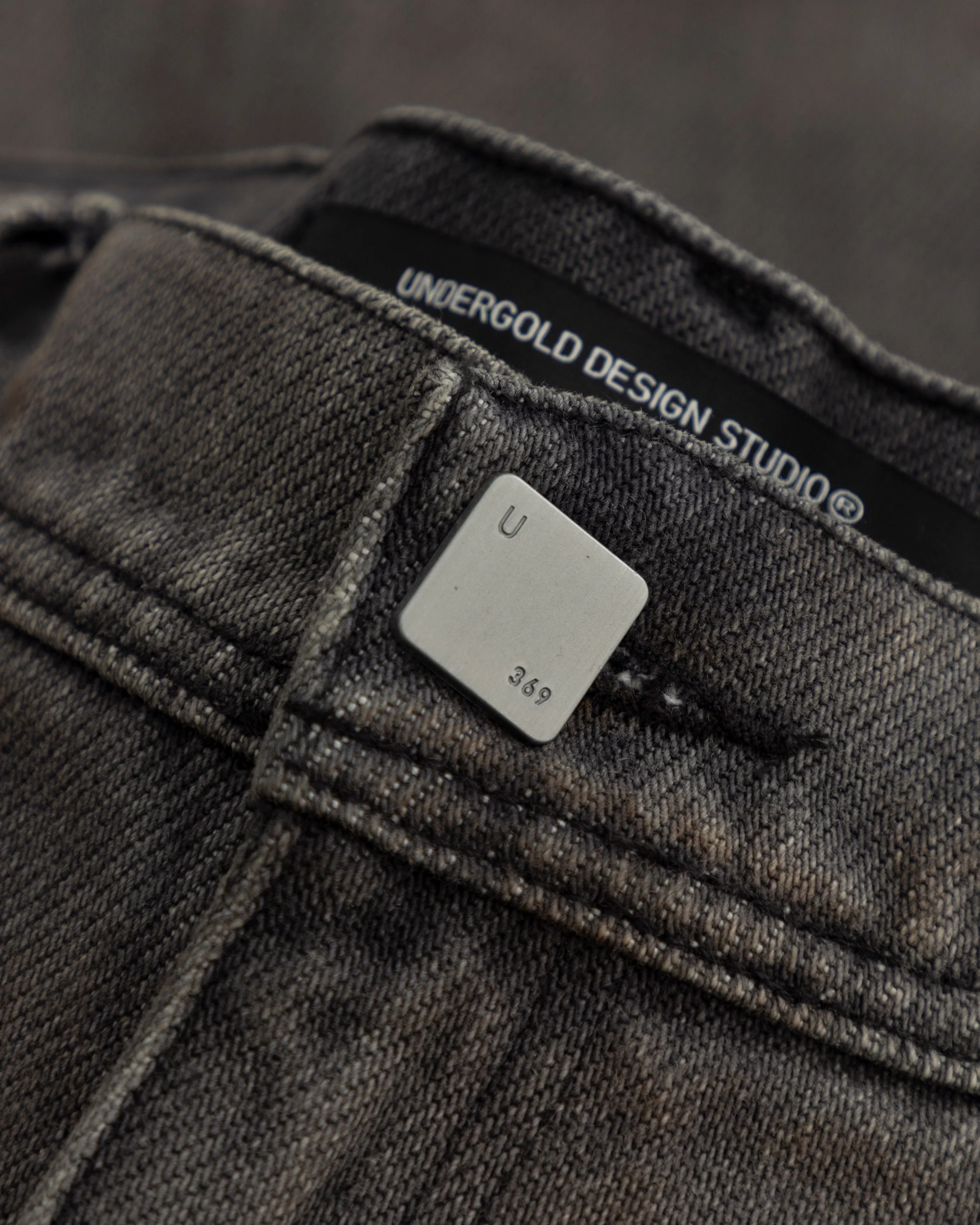 Holy State UNDGLD Wide Jeans Mechanic Gray - Image 6