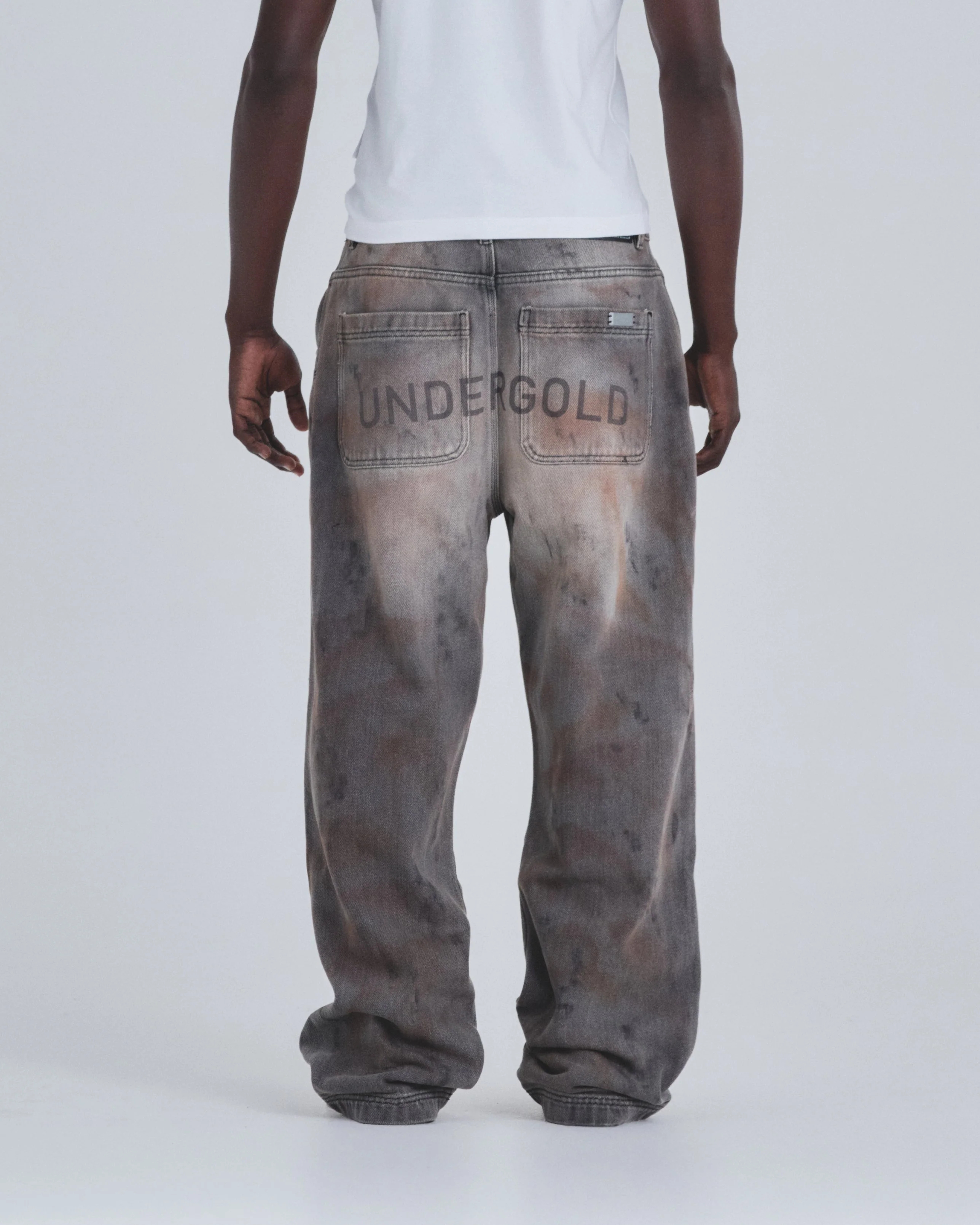 Holy State UNDGLD Wide Jeans Mechanic Gray - Image 7