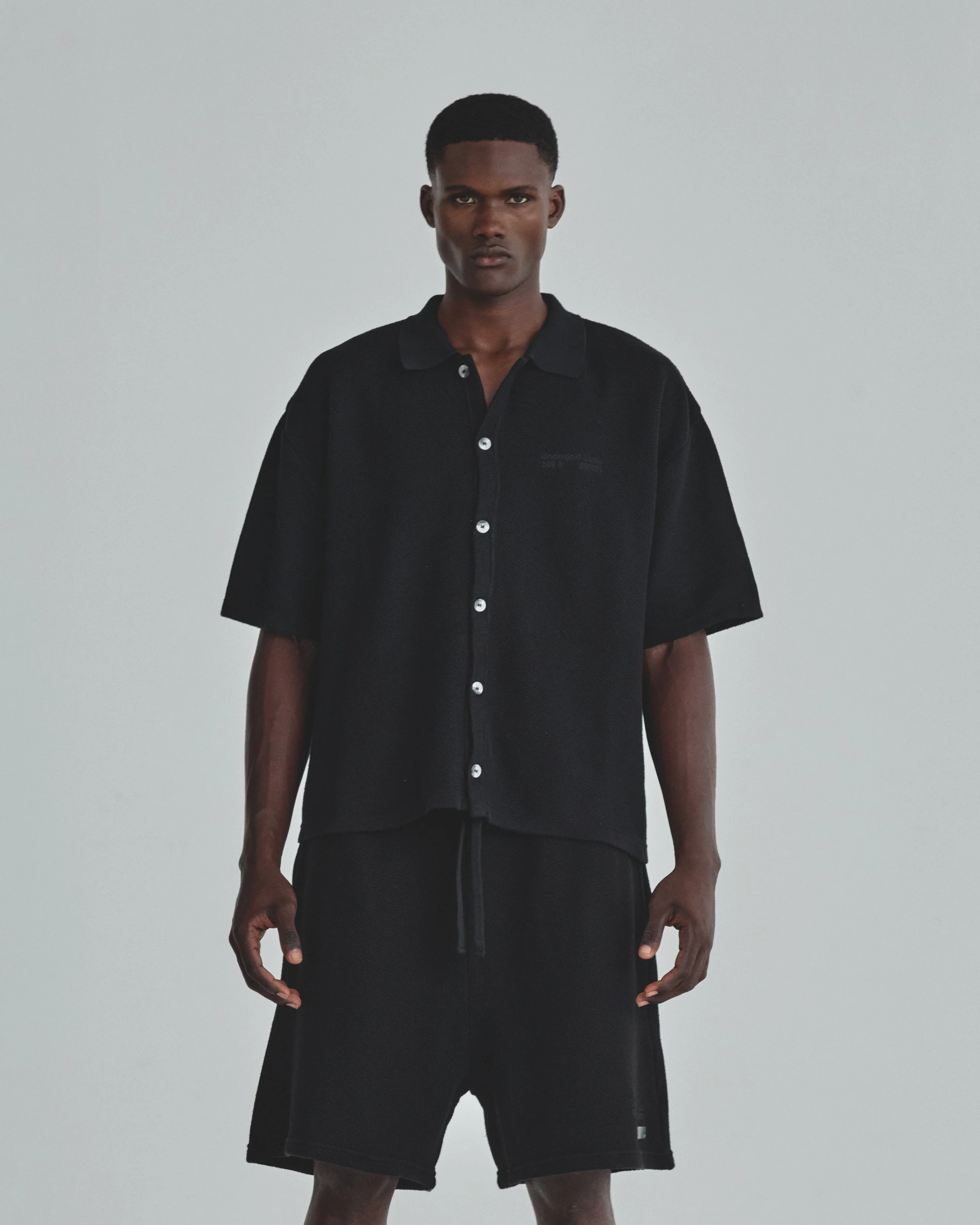 Holy State UNDRGLD Knit Shirt Black - Image 2