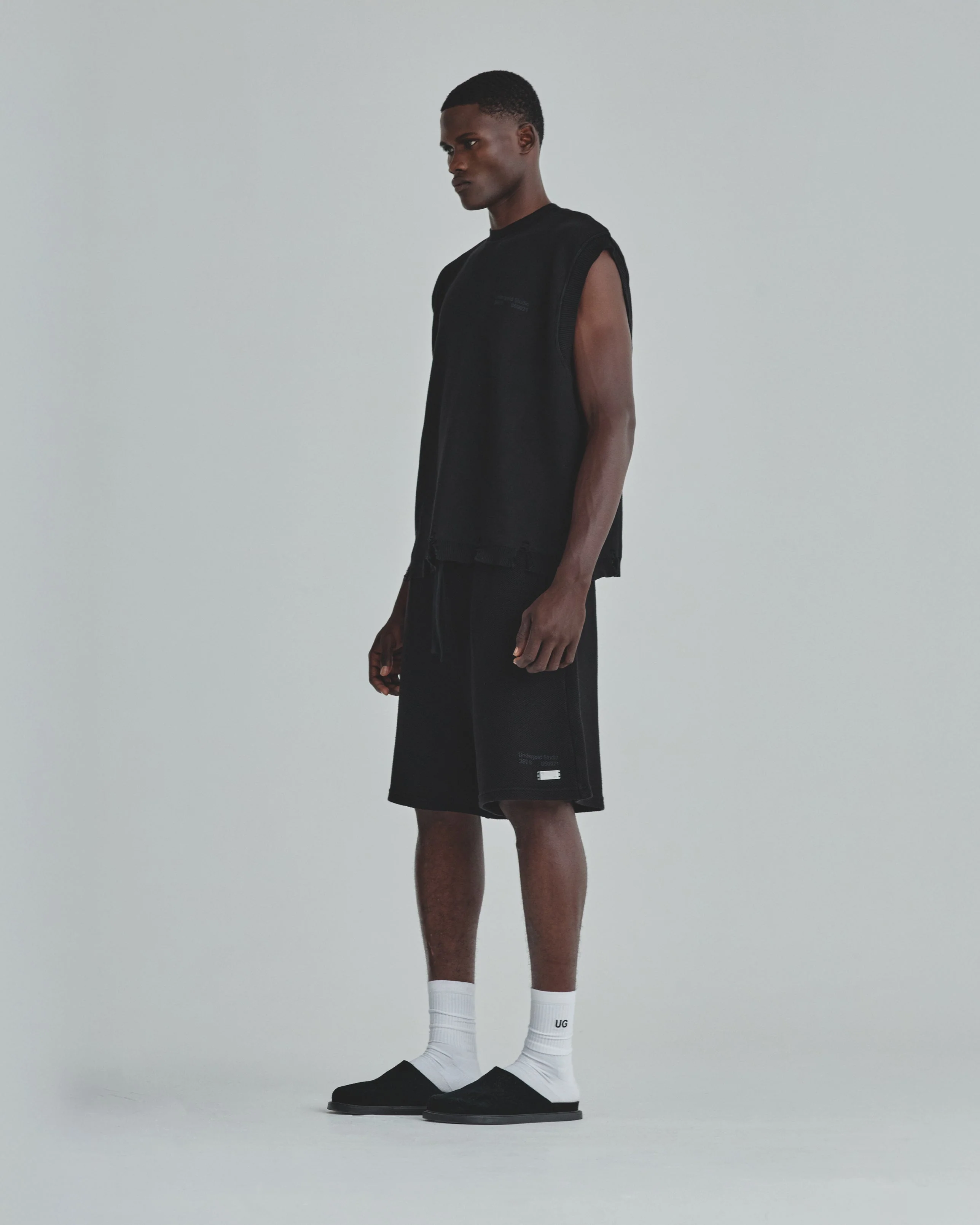 Holy State UNDRGLD Knit Sleeveless Black - Image 5
