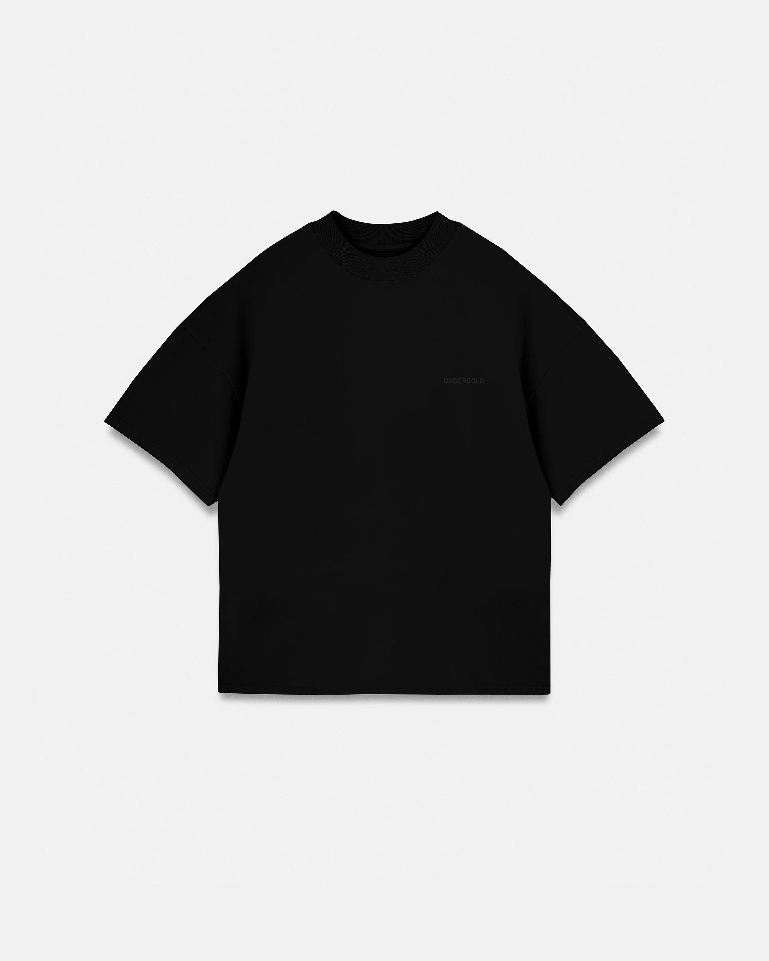 Line Basic Boxy Fit Tshirt Black - Image 3