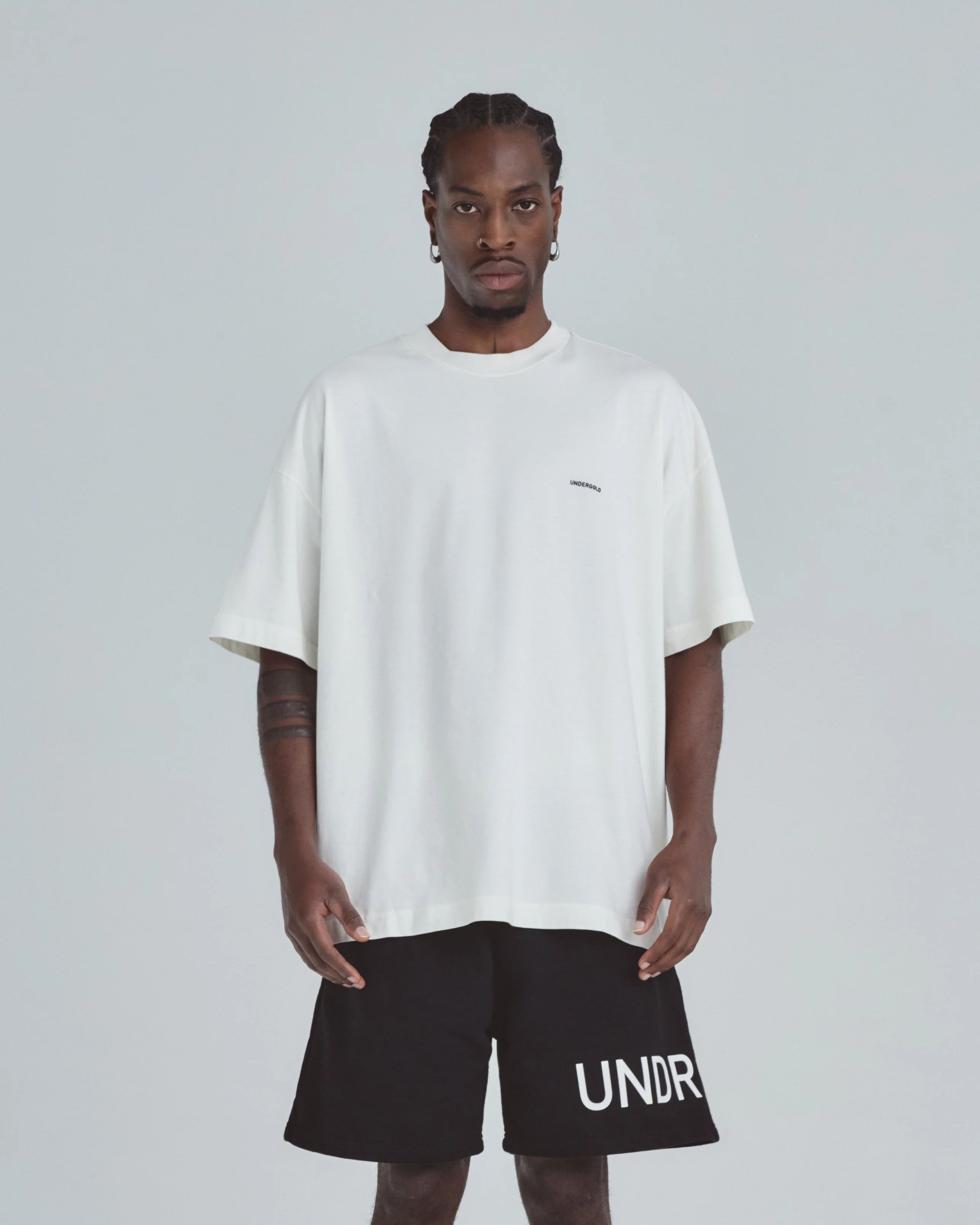 Line Basic Duotone Tshirt White - Image 2