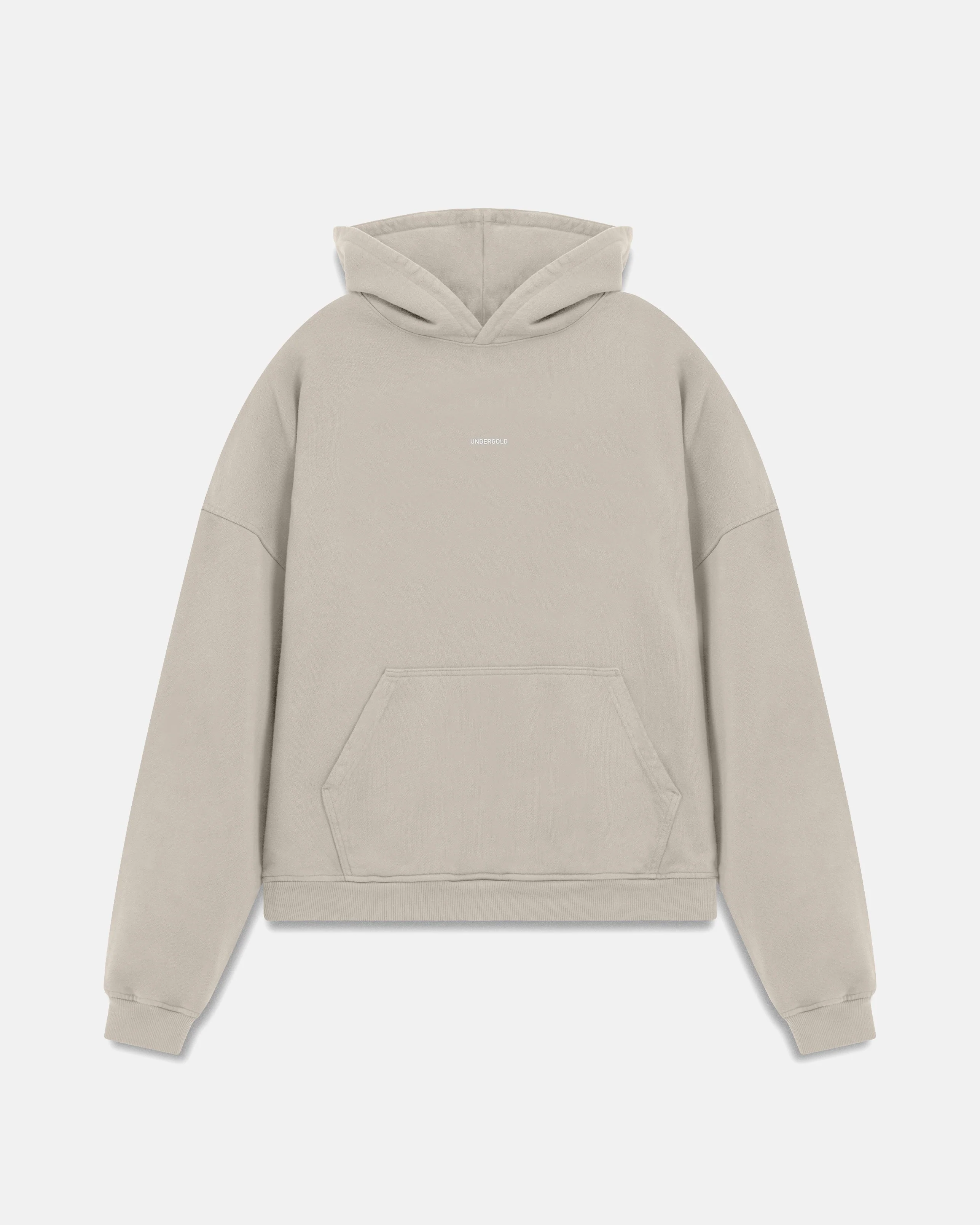 Line Basic Hoodie Cream