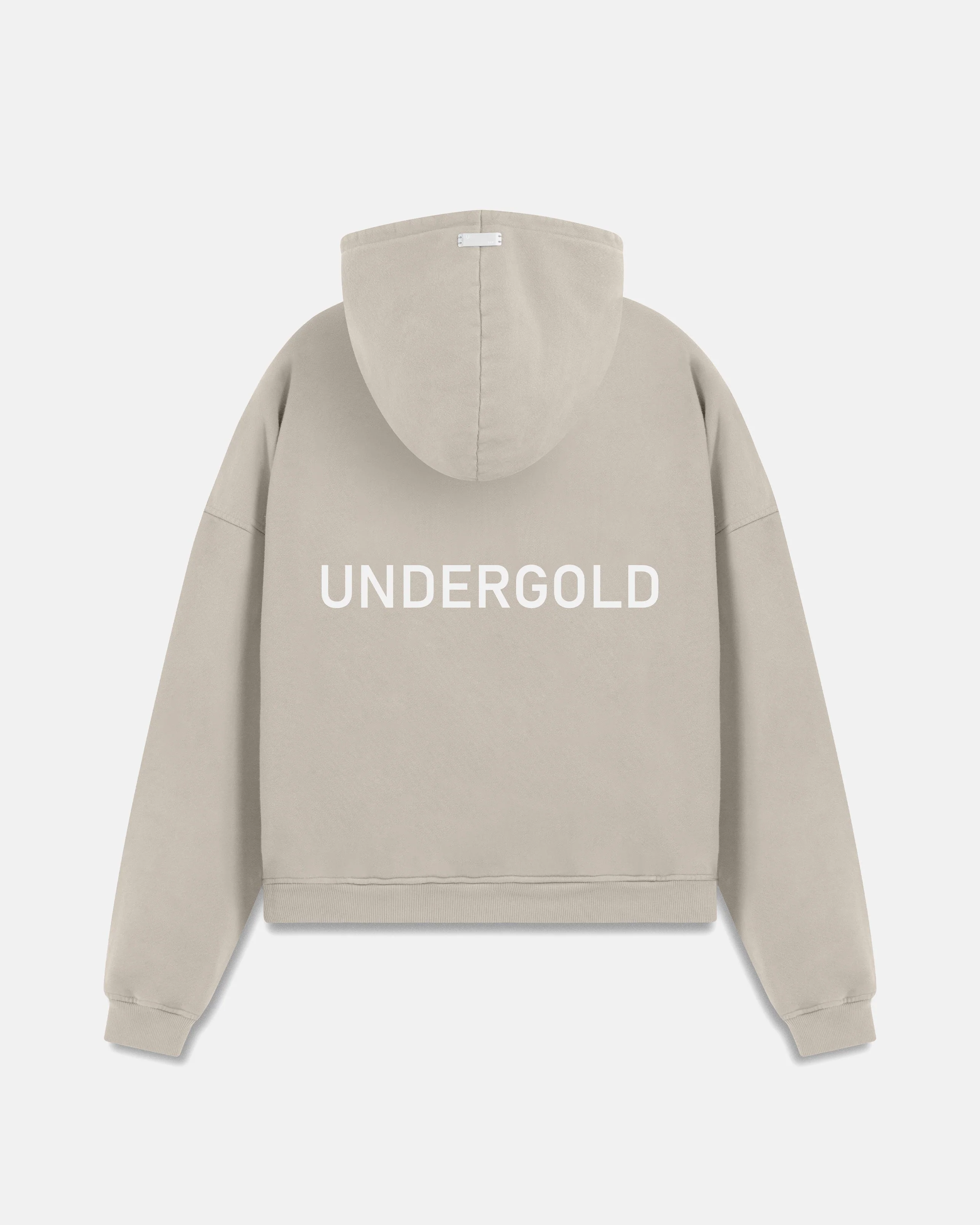 Line Basic Hoodie Cream - Image 3