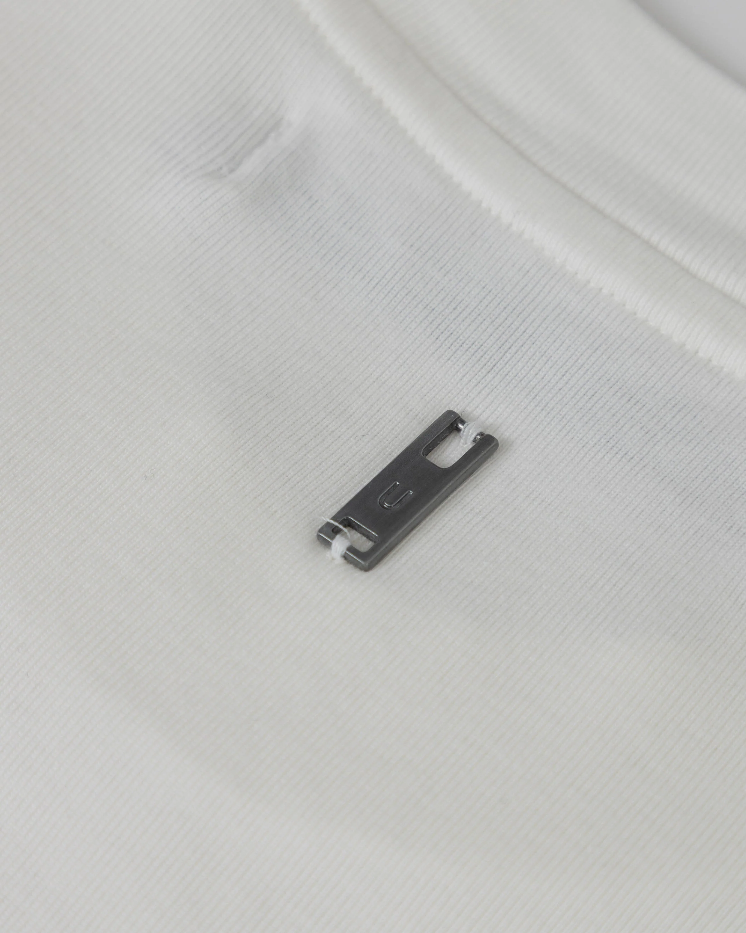Line Basic Label Boxy Fit Tshirt White - Image 6