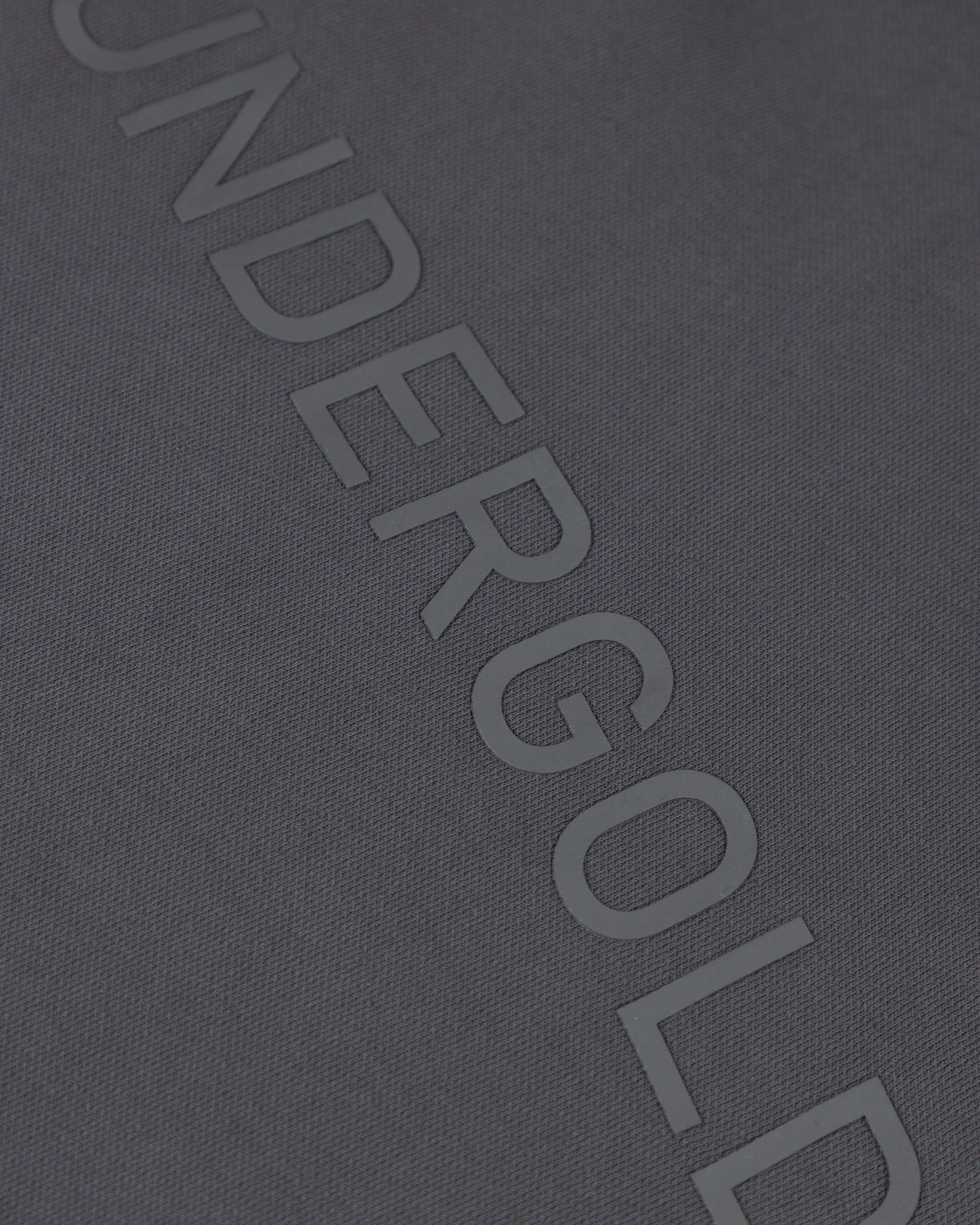 Line Basic Slim Fit Zip Up Cropped Hoodie Dark Gray - Image 4