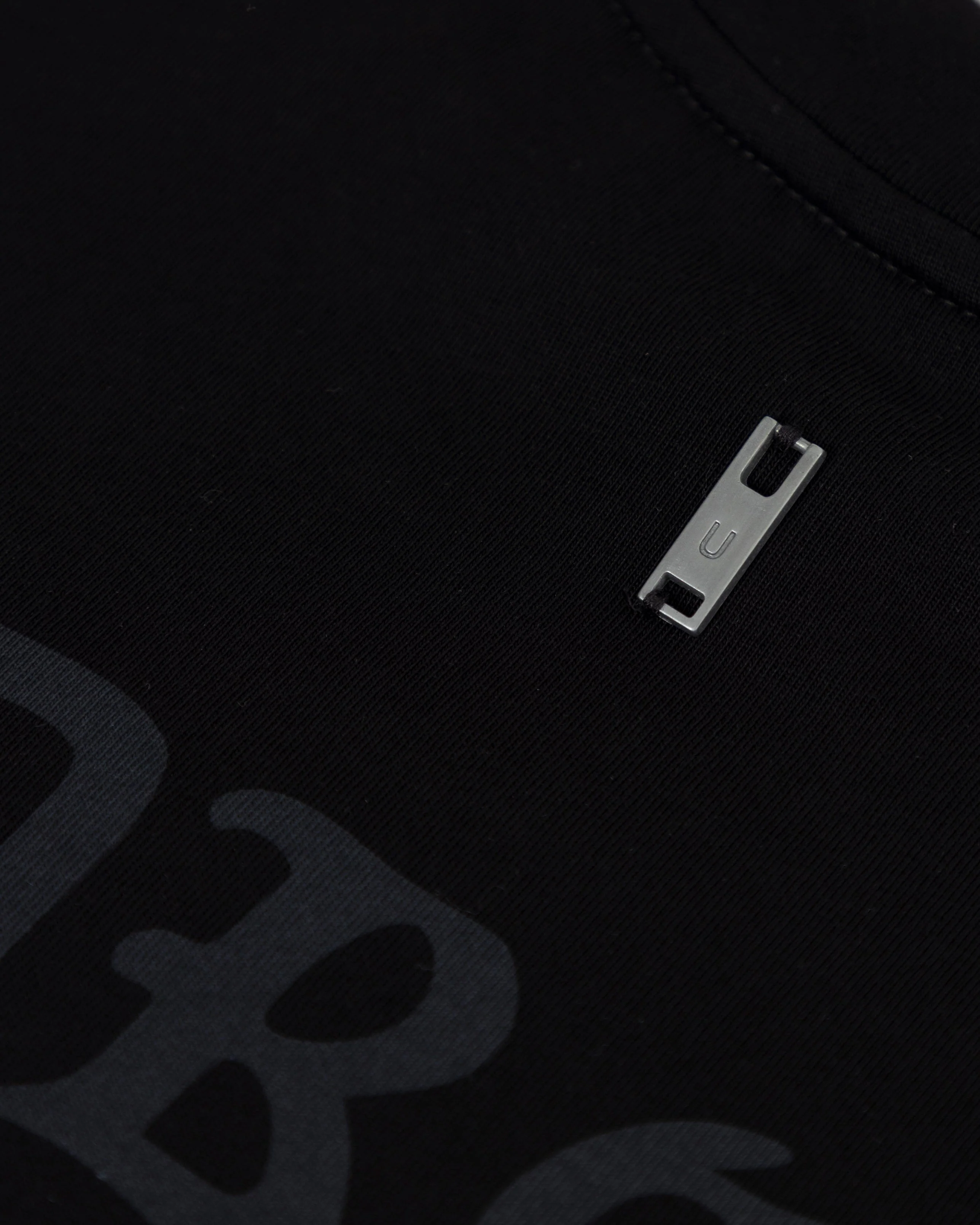 Line Gothic Tshirt Black - Image 4