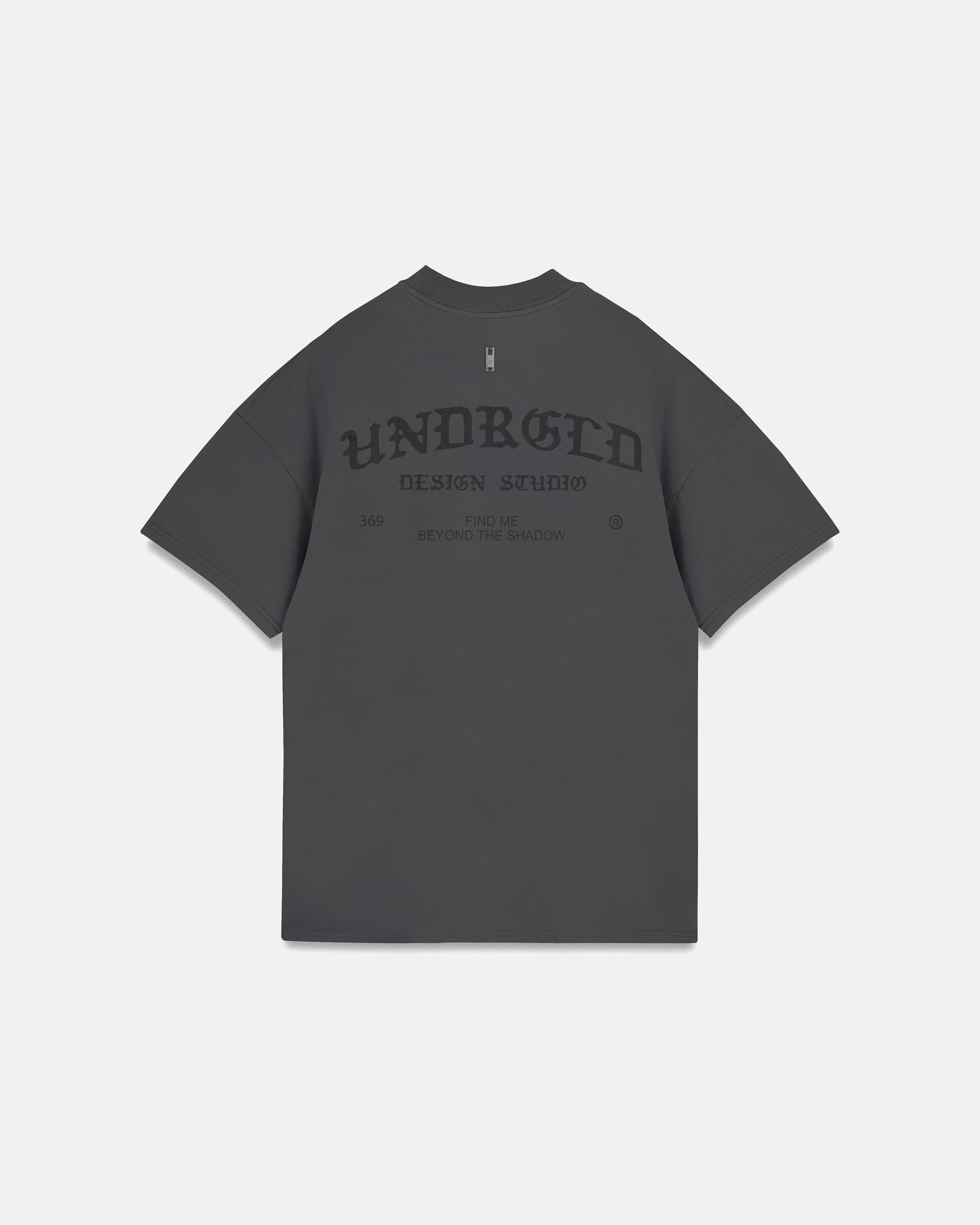 Line Gothic Tshirt Vintage Gray