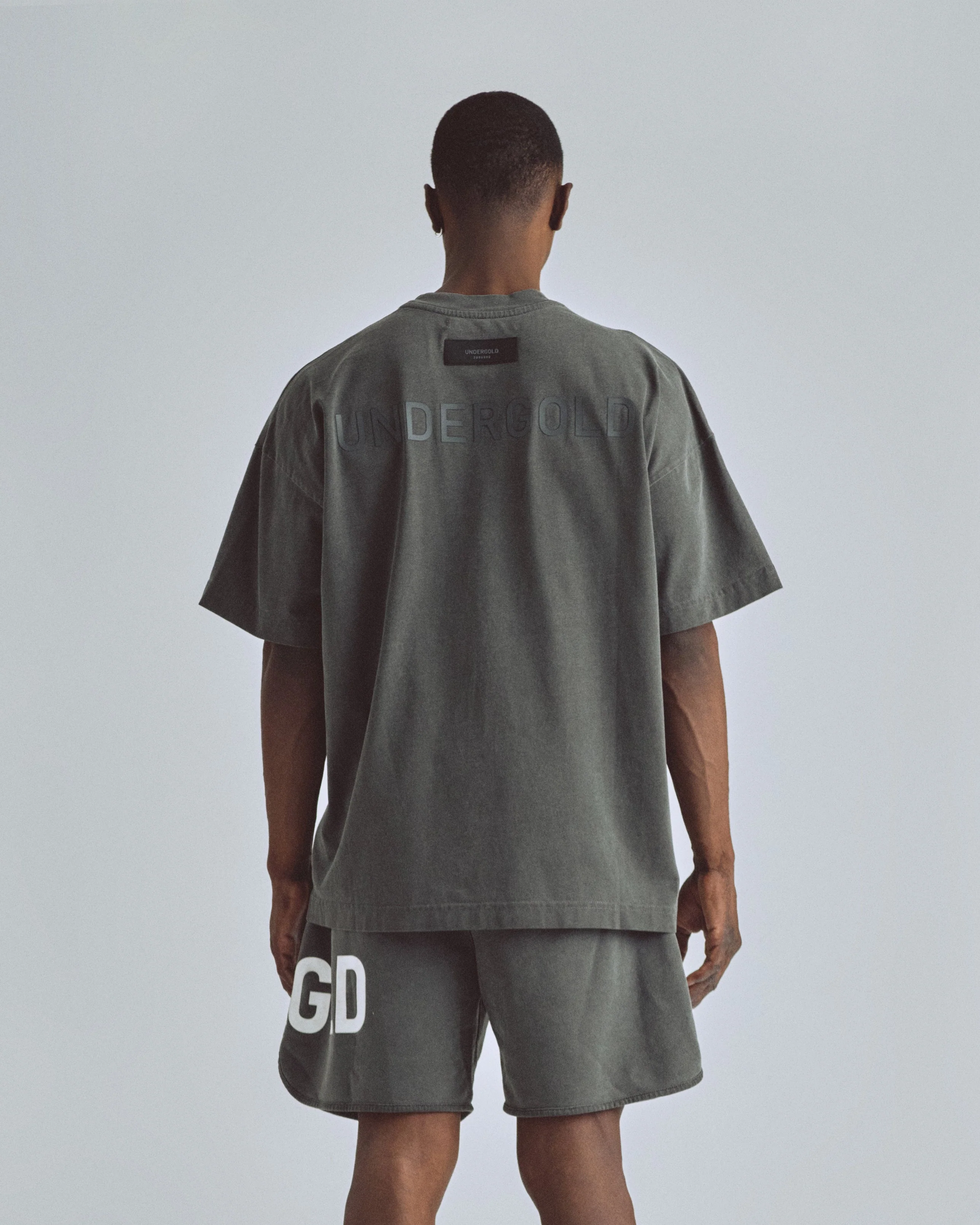 Line Logo Tshirt Vintage Gray - Image 7