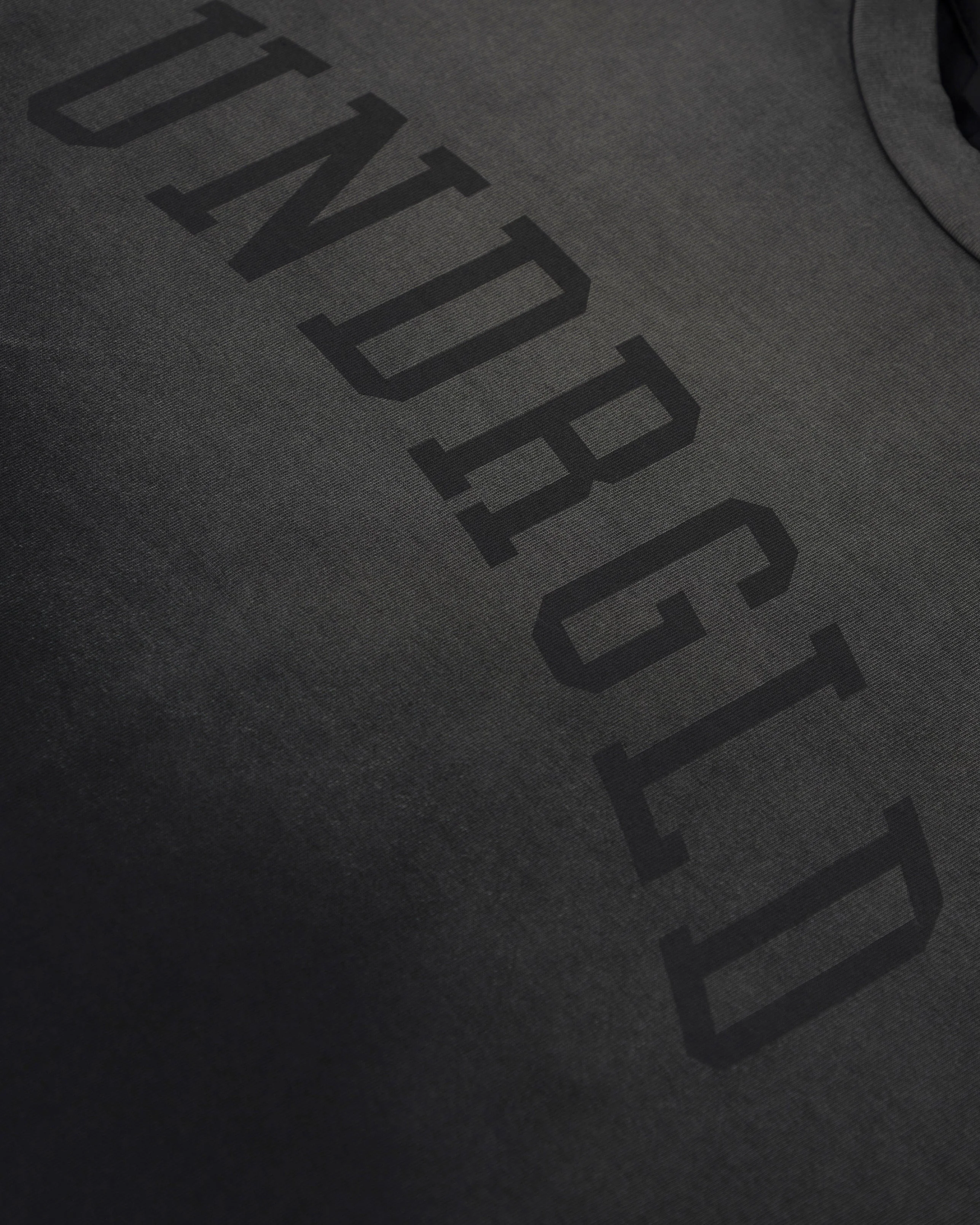Line Varsity UNDRGLD Tshirt Faded Black - Image 3