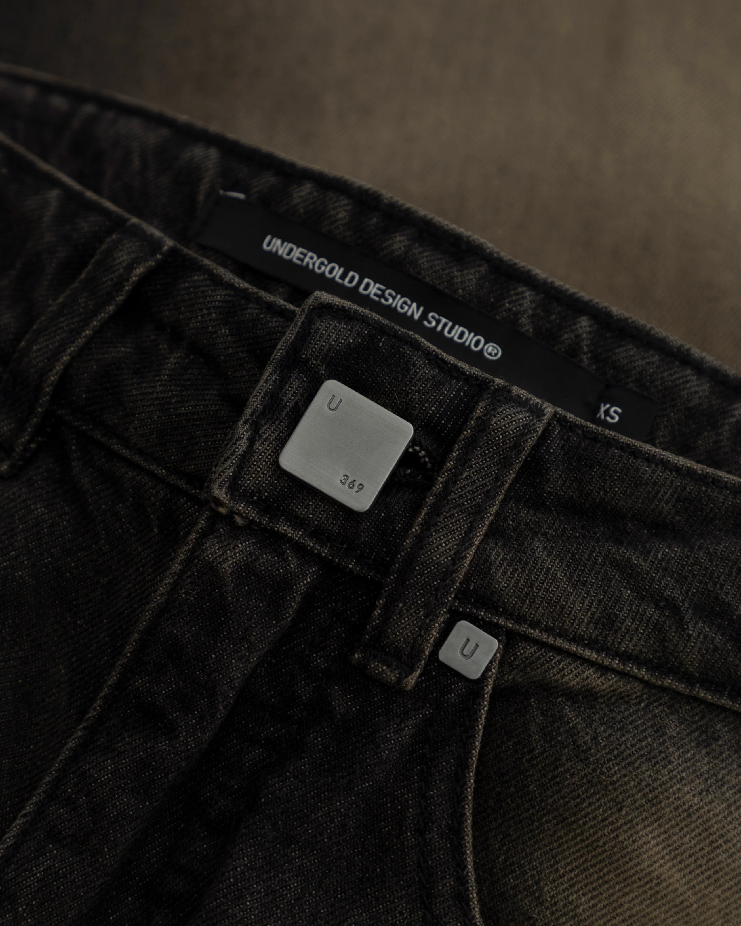 W Line Basic Wide Jeans Dirty Black - Image 3