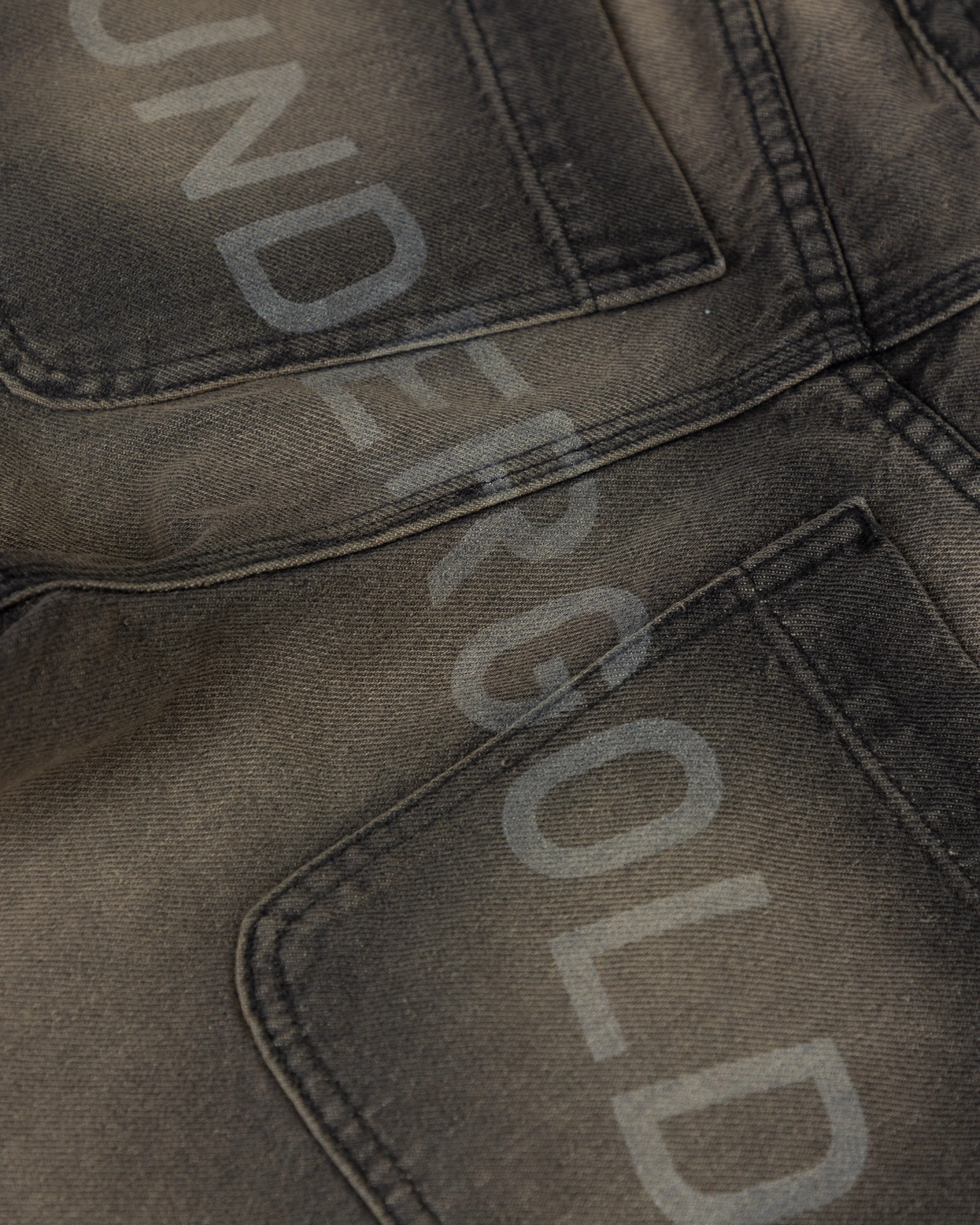 W Line Basic Wide Jeans Dirty Black - Image 7