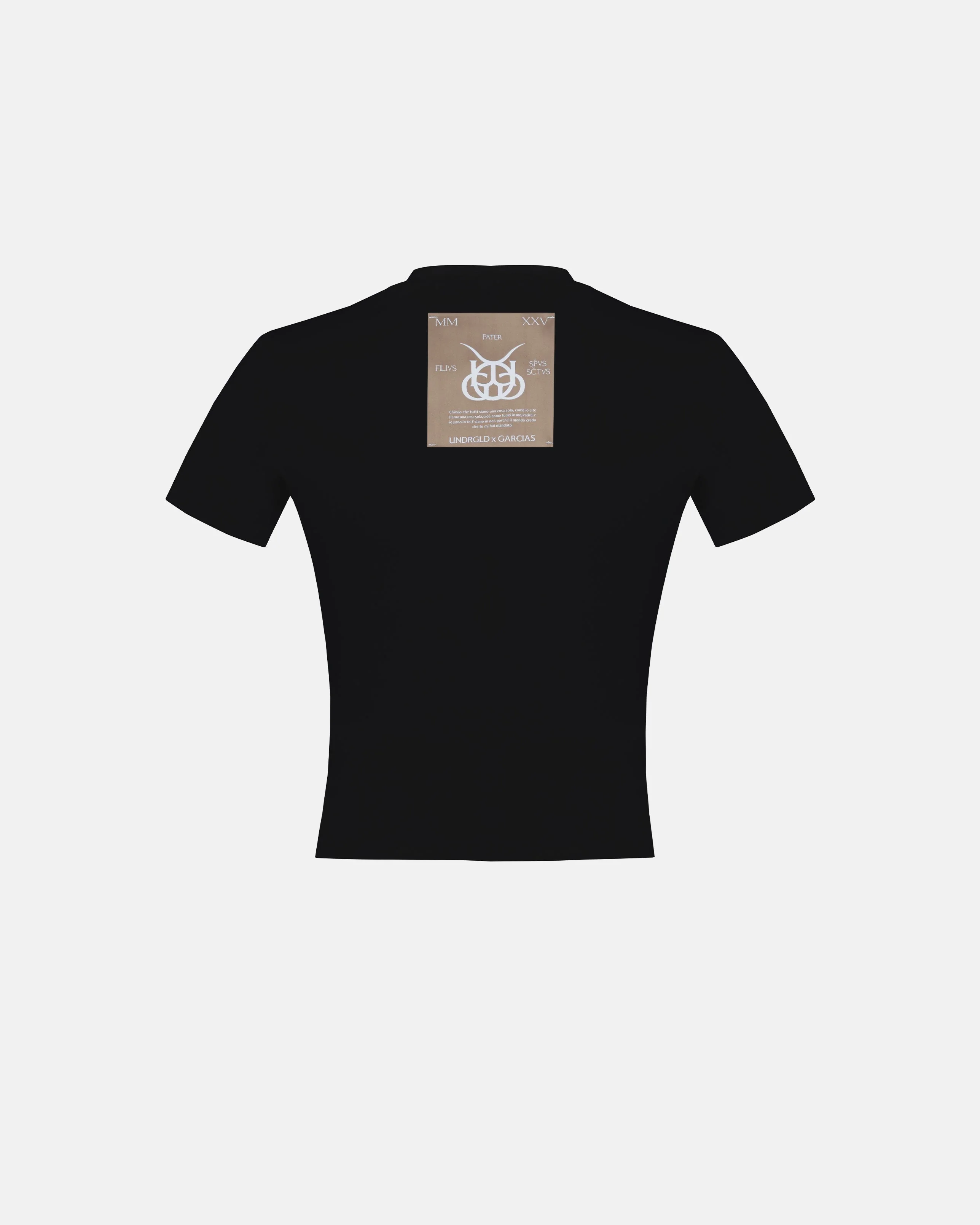 Santa Union "Unión" Long Baby Tee Black - Image 3