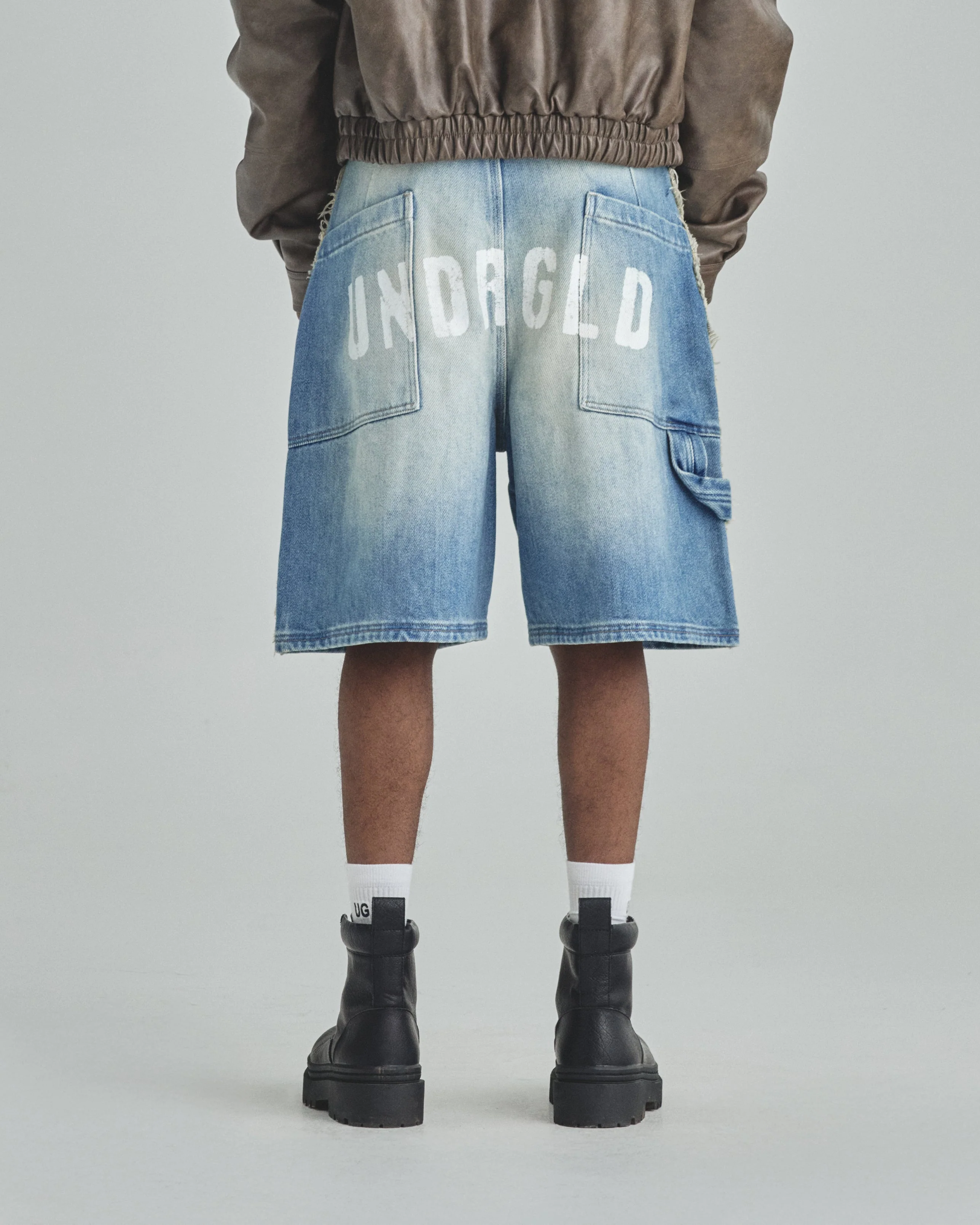 Spring Frayed Jorts Blue - Image 7