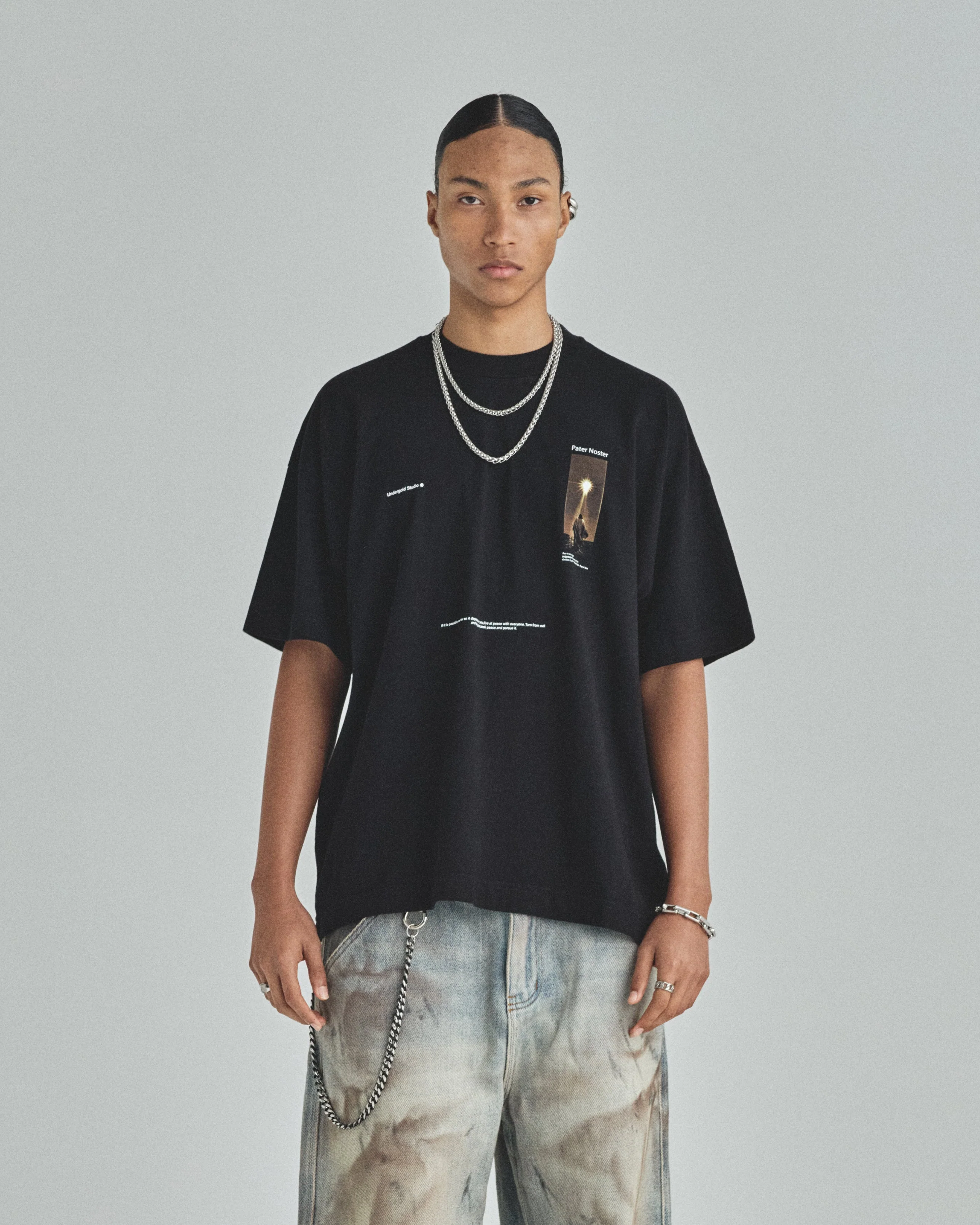 Spring Pater Noster Tshirt Black - Image 2