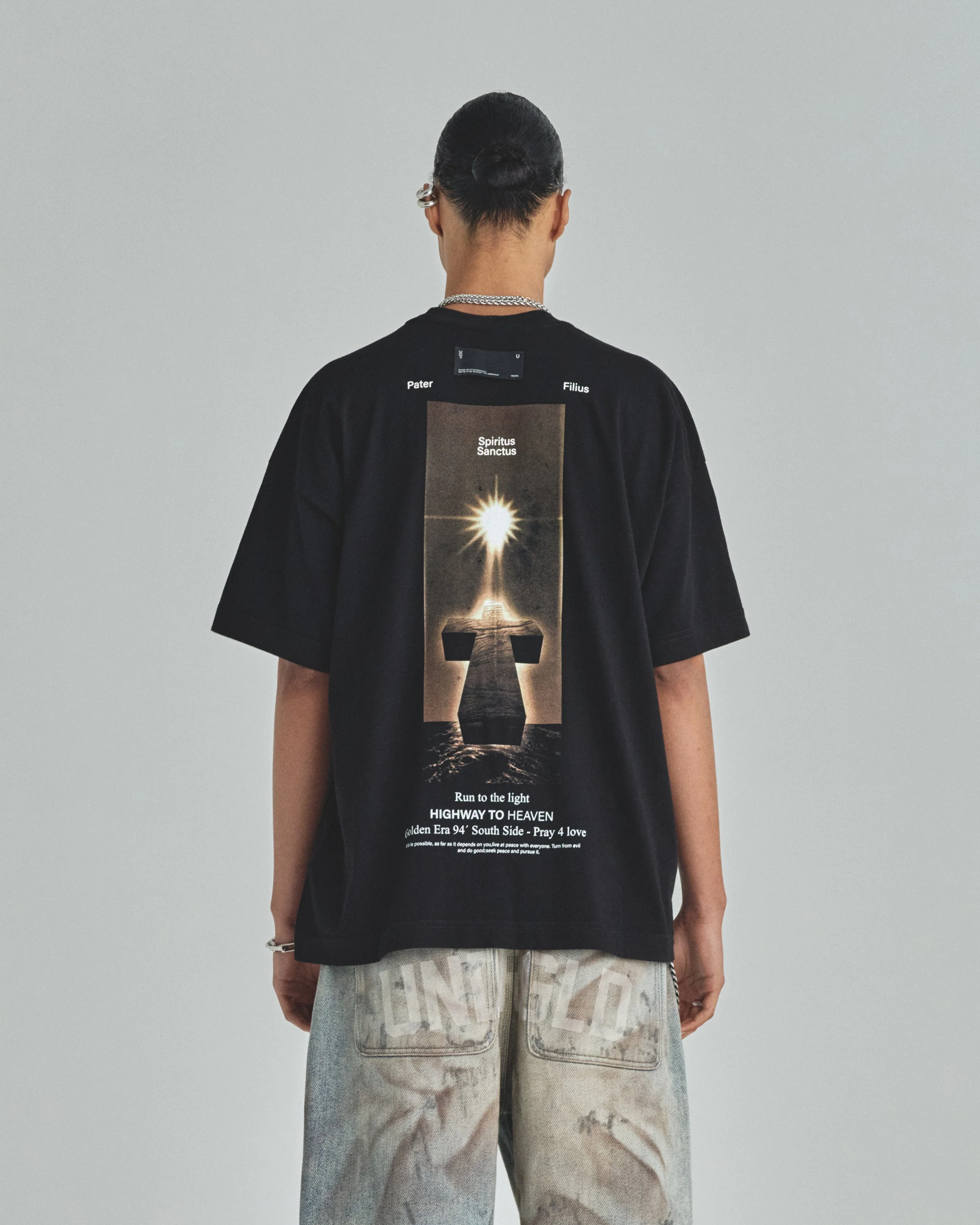Spring Pater Noster Tshirt Black - Image 7