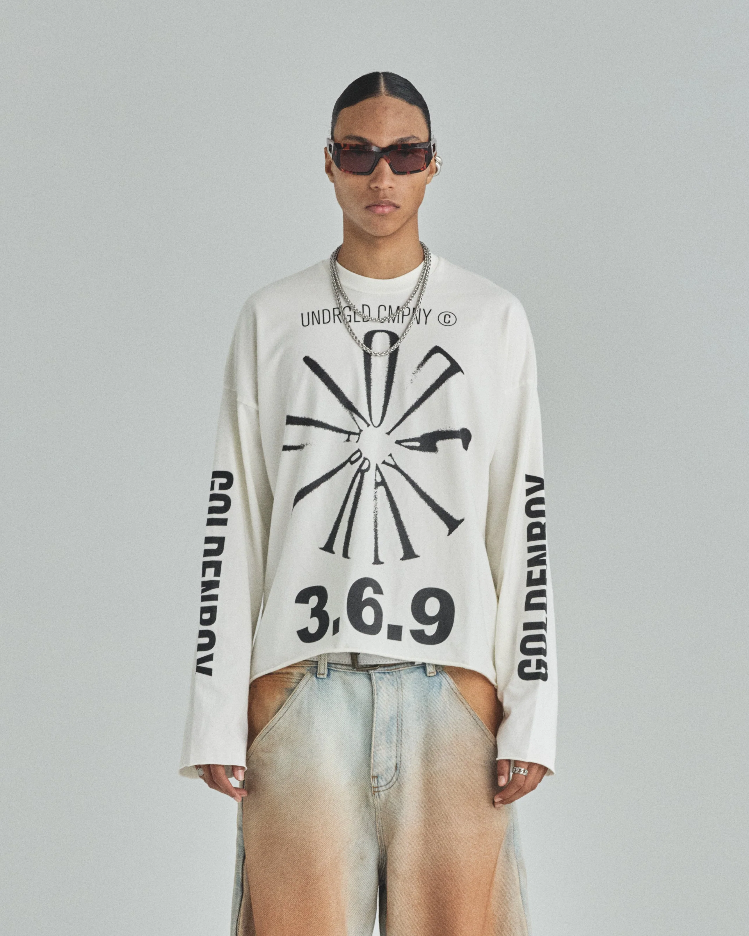 Spring Pray 4 Love Long Sleeve Tshirt White - Image 2