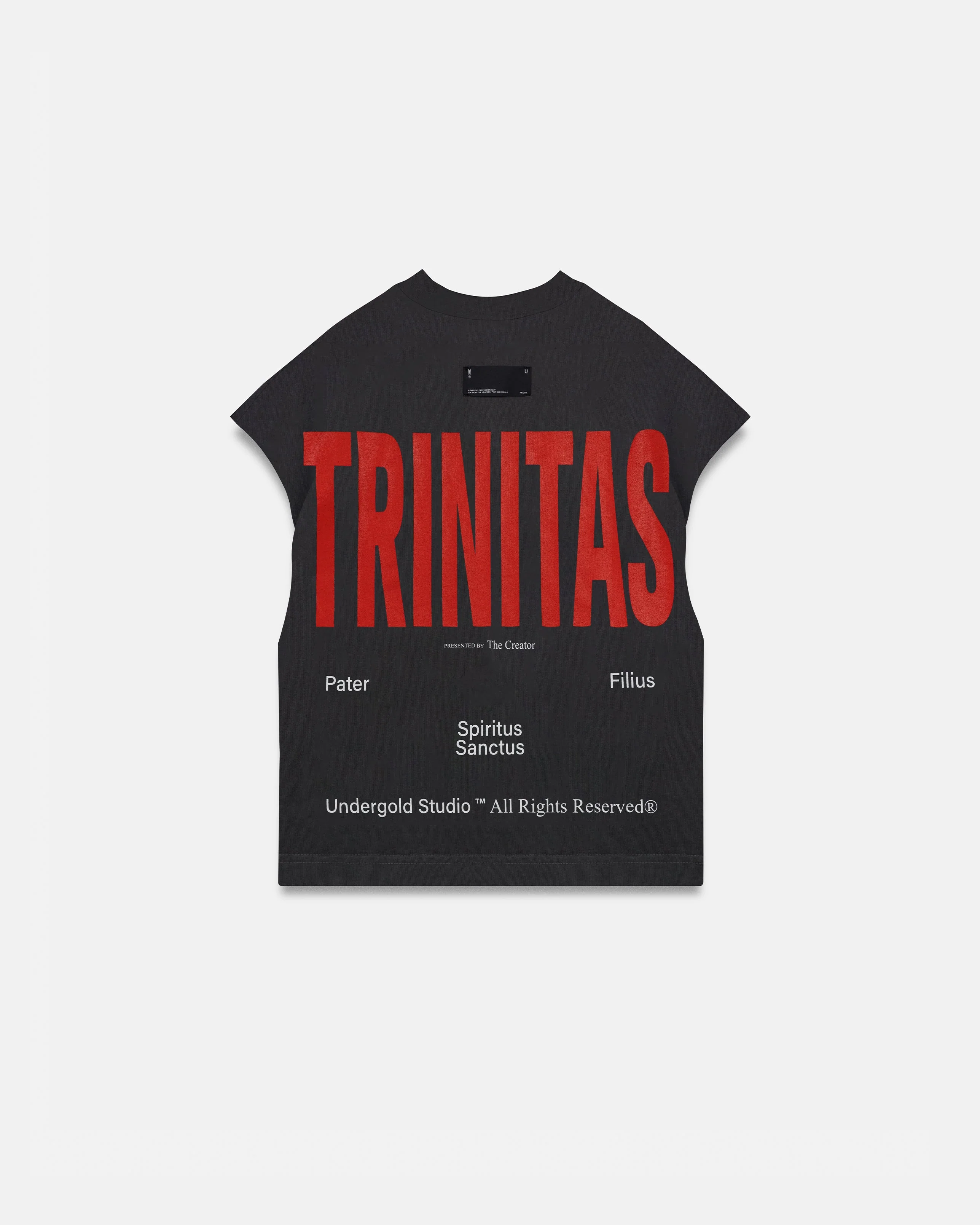 Spring Trinitas Sleeveless Tshirt Vintage Gray - Image 3