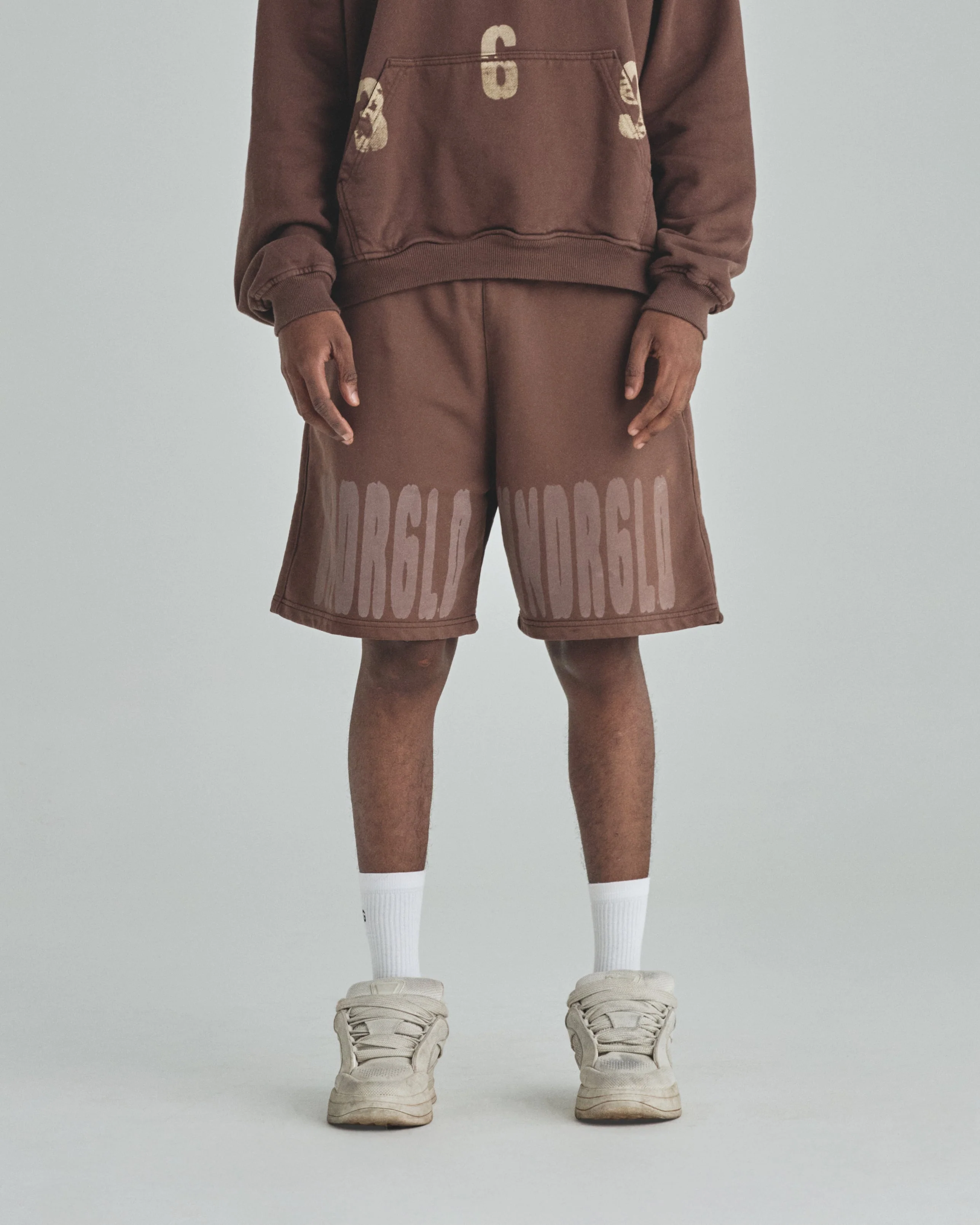Spring UNDRGLD Biased Shorts Brown - Image 8