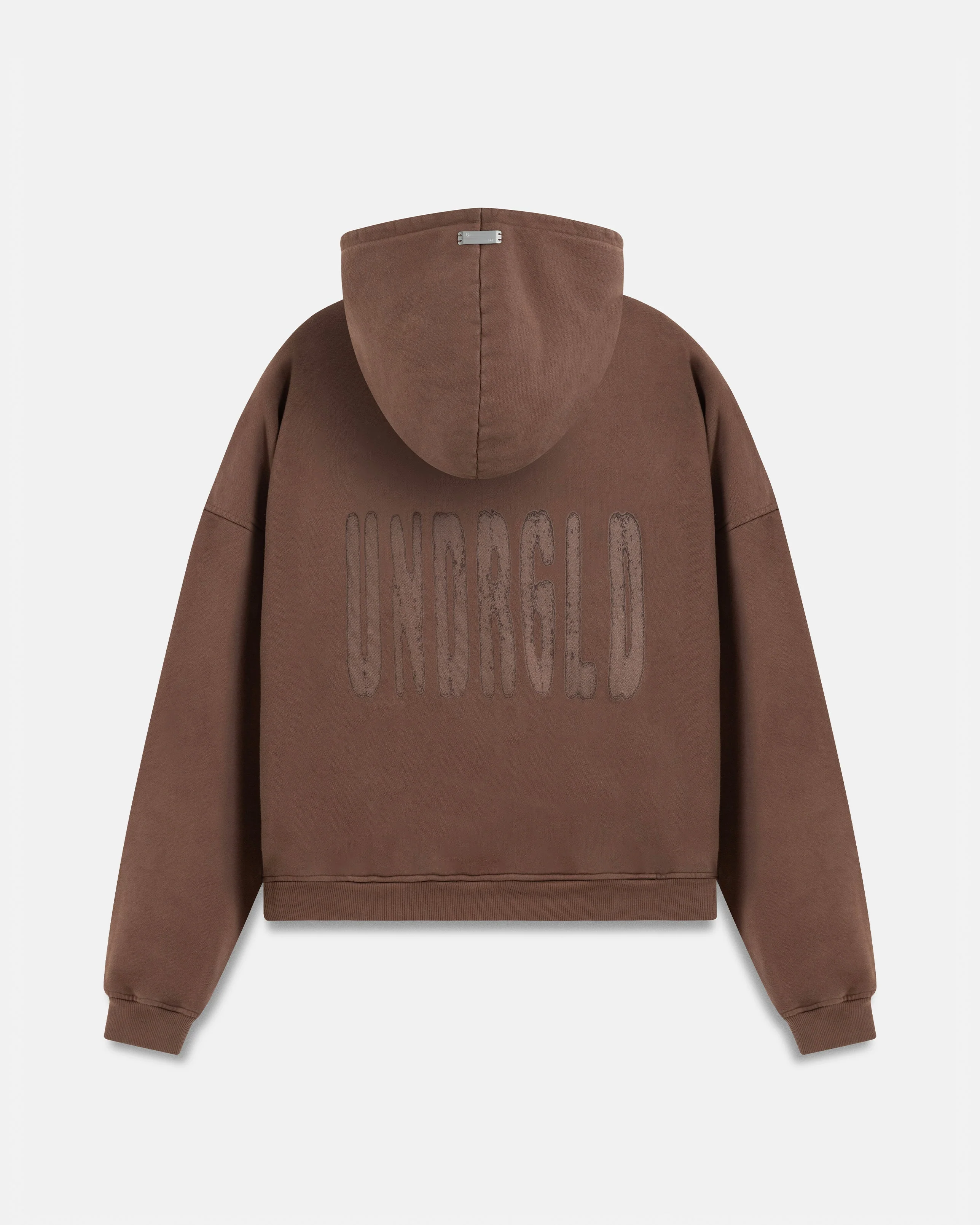 Spring UNDRGLD Hoodie Brown - Image 3