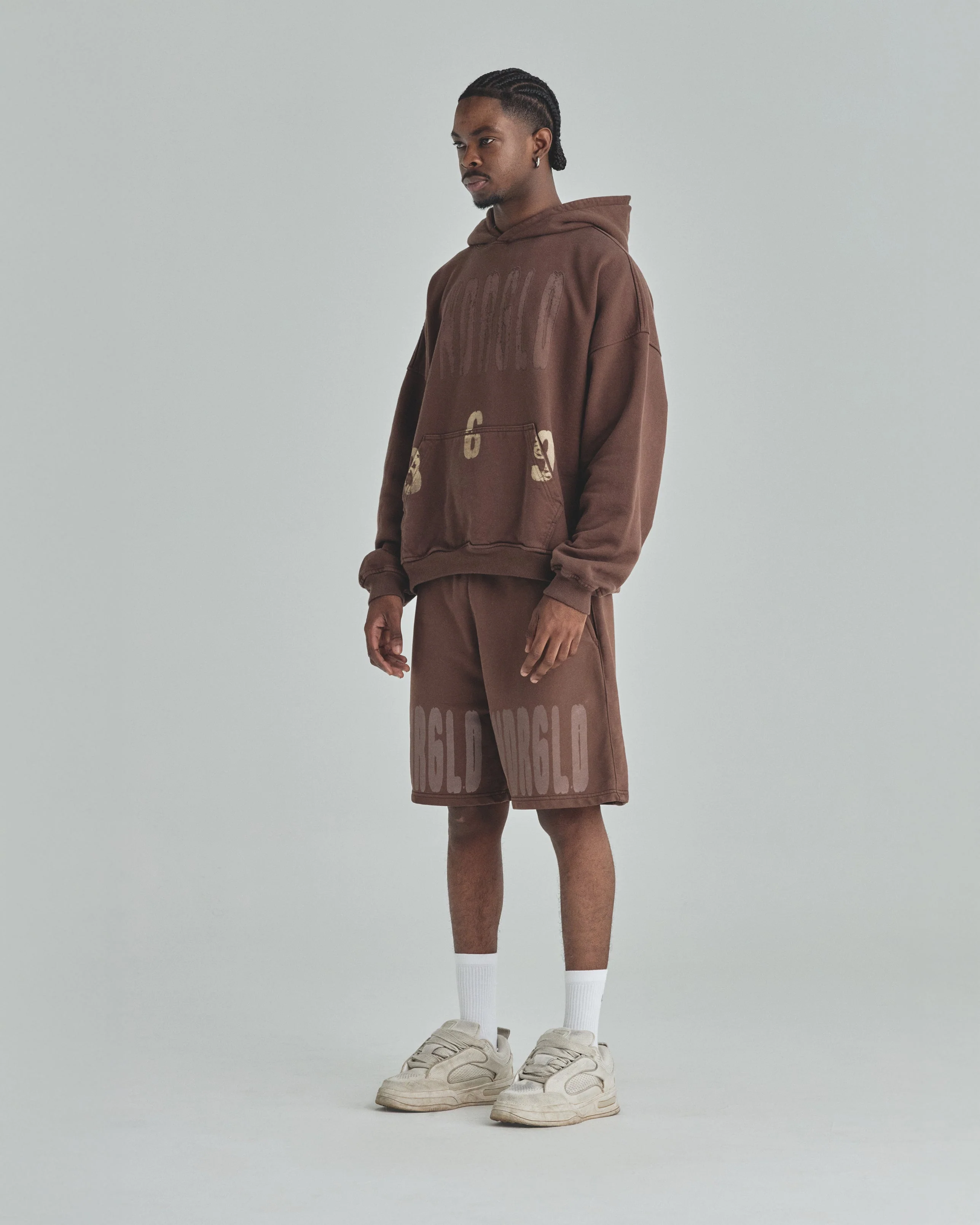 Spring UNDRGLD Hoodie Brown - Image 5
