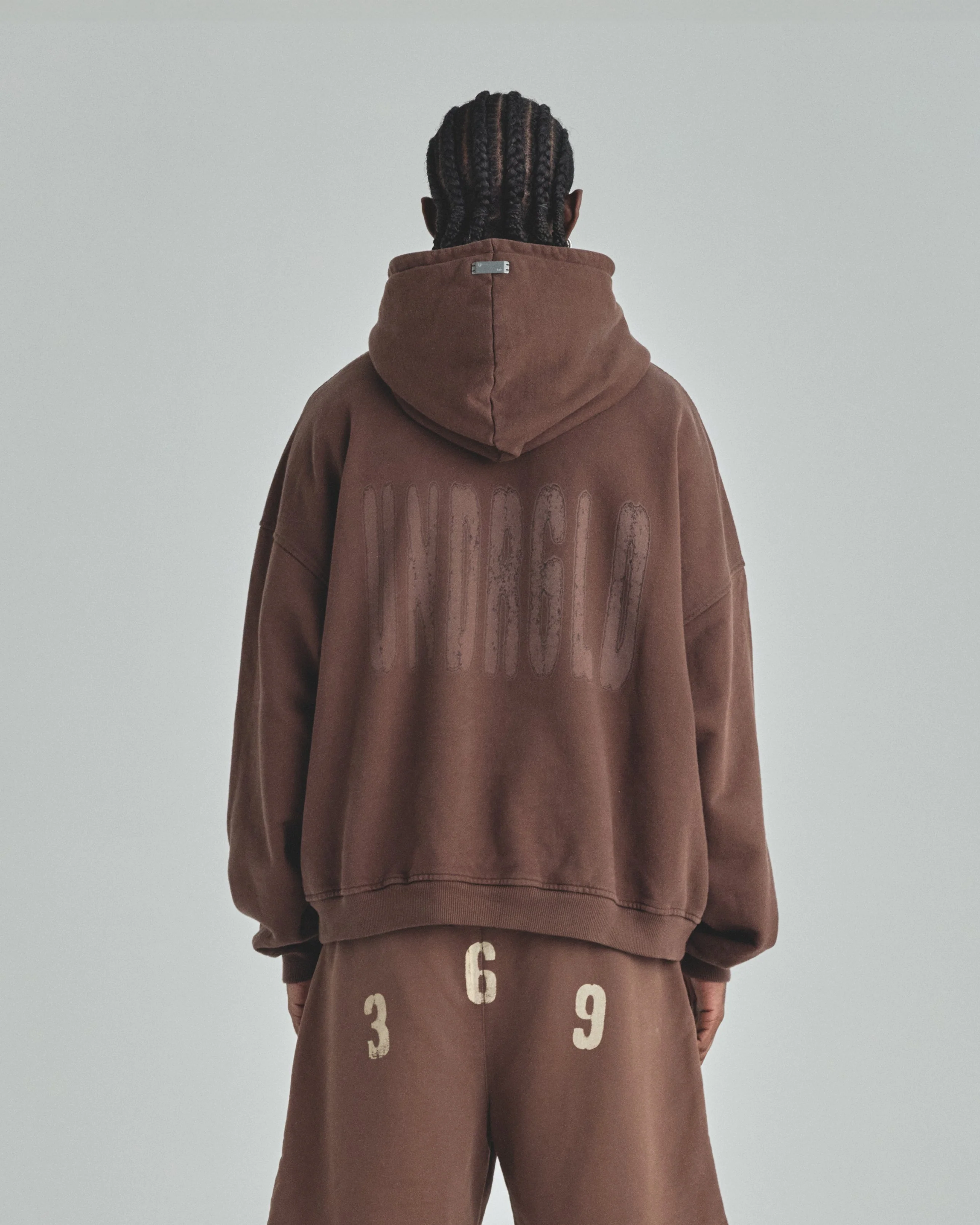 Spring UNDRGLD Hoodie Brown - Image 7